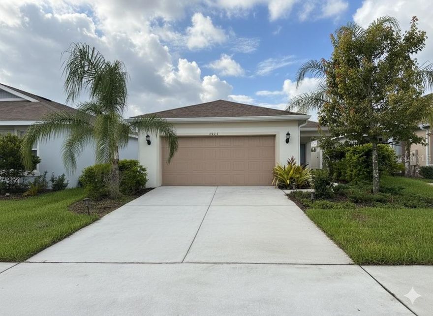 One or more photo(s) has been virtually staged. Limited-Time Leasing Opportunity!
Move in now and enjoy 1 month of FREE rent when signing a 13-month lease. This is a fantastic chance to save on your first year in this beautiful new home — contact us for full details and eligibility requirements.

Welcome to 3525 Treetop St, Deland, located in the peaceful Canopy Terrace community. Step into this newly built 4-bedroom, 2-bath home featuring an open-concept design perfect for modern living. The spacious kitchen includes a large island, stainless steel appliances, and elegant quartz countertops — ideal for cooking and entertaining. Washer and dryer are conveniently included.
This home offers comfort, efficiency, and natural light throughout, with energy-saving features to help reduce utility costs. You’ll also enjoy a two-car garage and a private backyard space.
Community amenities include scenic walking trails surrounded by nature, picnic tables, a swimming pool with cabana, a playground, and more — perfect for families or anyone seeking a relaxing environment.

Location highlights: Just minutes from local restaurants, antique shops, and entertainment options. Easy access to major roads makes commuting simple.

Additional details:

Pets welcome (restrictions apply; non-refundable deposit required)
Tenant responsible for lawn care and pest control
Renters insurance required
Quick and affordable application process — background, credit, and rental history required
Fast approval!

Don’t miss out on this opportunity to make Canopy Terrace your new home