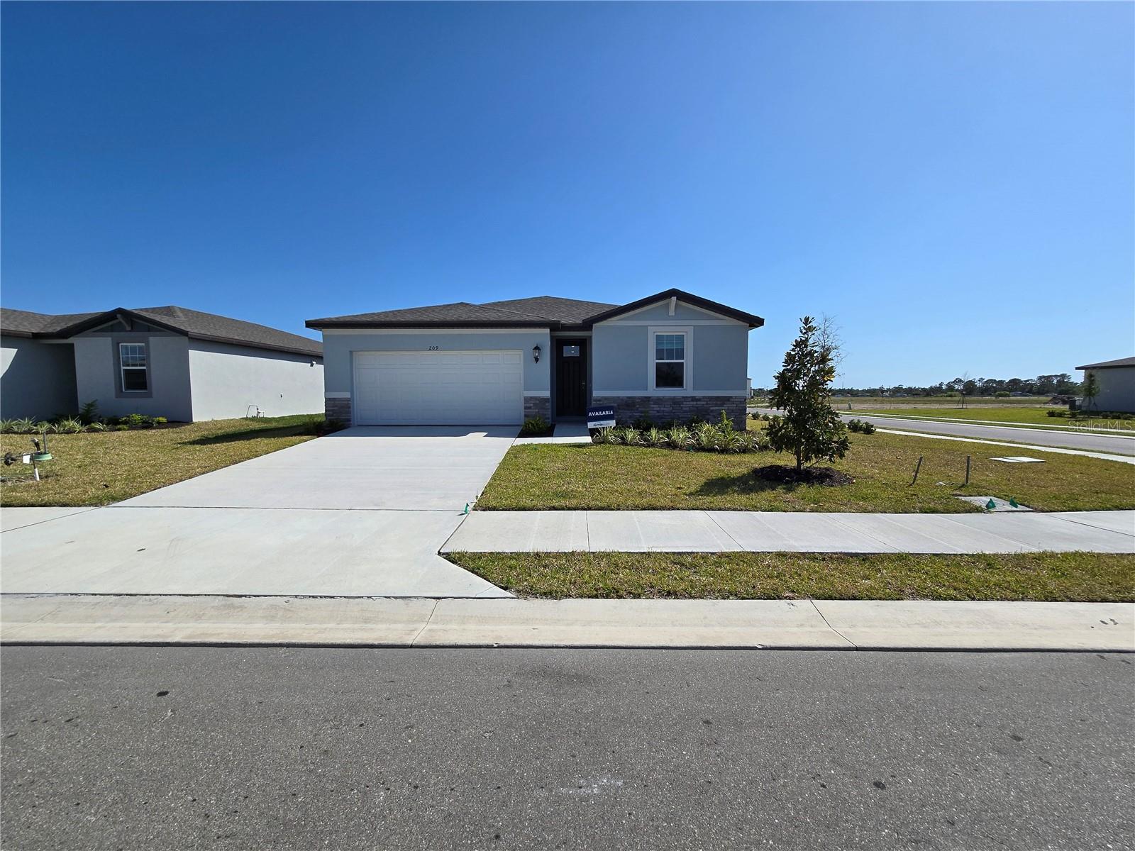 Brand New, Energy-Efficient Home – Ready for You NOW!
Step into modern Florida living with this stunning new-construction home, beautifully enhanced with elegant stone accents for instant curb appeal. Inside, the Elemental design package shines with shaker-style cabinetry featuring 42-inch uppers, gorgeous 14x14 light tile flooring throughout the main living areas, and luxurious Cotton granite countertops with undermount sinks in both the kitchen and baths. The kitchen comes fully equipped with a side-by-side refrigerator, while the washer, dryer, and 2-inch faux wood blinds throughout make this home truly move-in ready from day one!
Nestled in Magnolia Bay’s Classic Series in Nokomis, FL, you’ll love the open-concept floorplan and unbeatable location just minutes from I-75, downtown Sarasota, and Venice. Indulge in the resort-style amenities — a stylish clubhouse, sparkling pools, fitness center, sports courts, and more — designed for year-round enjoyment.
Special Builder Incentive: Take advantage of a limited-time 4.00 percen tage interest rate AND up to $15,000 in closing costs — making your dream home more affordable than ever!
Every Magnolia Bay home is crafted with innovative, energy-efficient features for lower utility costs, healthier living, and long-lasting comfort. Come explore, fall in love, and make this your new address today!