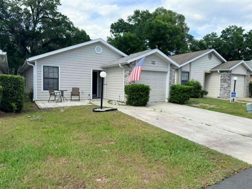 The Perfect Blend of Location & Comfort
Charming and conveniently located, this lovely home offers comfort, functionality, and easy access to everything Ocala has to enjoy. Situated just minutes from an emergency room, restaurants, grocery stores, Silver Springs State Park, and approximately 4 miles from Downtown Ocala, the location is ideal for both convenience and lifestyle.

Inside, you’ll find 2 bedrooms, 2 bathrooms, a spacious den/office, and a separate dining room perfect for entertaining or flexible living space. The well-appointed kitchen features a gas stove, side-by-side stainless steel refrigerator, dishwasher, and a large farmhouse sink. The guest bedroom offers direct access to a full bath that is also accessible from the hallway for added convenience.

The primary suite includes an ensuite bathroom with shower and a walk-in closet. Additional features include inside laundry, gas heat, a water softener, and an irrigation system. The enclosed back porch is surrounded by windows overlooking the fenced backyard, creating a peaceful space to relax year-round. A storage shed provides additional room for tools, hobbies, or outdoor equipment, while the one-car garage offers extra storage and convenience.