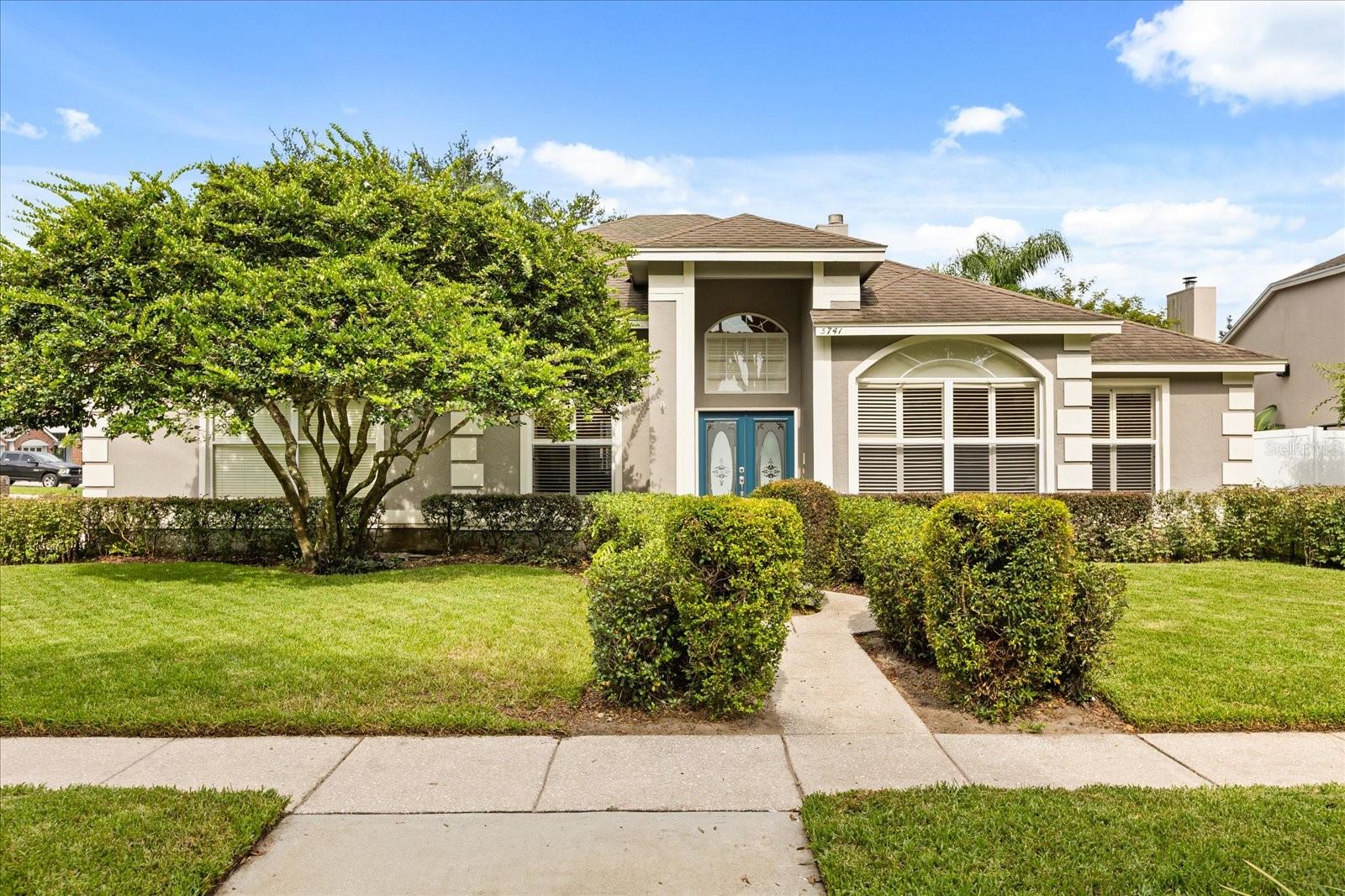 Meticulously maintained and renovated gem nestled in the heart of Conway. This stunning residence sits on a beautifully landscaped corner lot in the established neighborhood of Gatlin Place. Step inside to a thoughtfully designed layout offering a foyer that welcomes you with elegant French doors leading to a formal dining room on one side (currently used as an office) and a versatile flex space on the other—perfect for a home office, private lounge, or formal living room. At the heart of the home is a gourmet kitchen, fully remodeled in 2008, showcasing custom wood cabinetry with crown molding, fluted architectural details, granite countertops, a stainless-steel wall oven and microwave, and a modern cooktop with a stainless vent hood, and travertine backsplash. Entertain with ease in the family room with a center buffet and room for bar stool dining. Display treasured glassware within the glass-front cabinetry along the bar area. The kitchen flows seamlessly into a sunlit breakfast nook under vaulted ceilings—ideal for casual dining or morning coffee. The open-concept design continues into the expansive family room, where oversized windows and high ceilings invite in natural light and create an airy, welcoming atmosphere. Durable, neutral tile flooring runs throughout the main living areas and sliding doors lead to the covered lanai and outdoor kitchen area with plumbing and mini fridge. Outdoors, the private backyard is a true Florida retreat! The pool was resurfaced in 2014 and features a brand-new pool pump installed in 2024, offering peace of mind and low-maintenance enjoyment for years to come. Whether you're hosting a summer barbecue or enjoying a quiet afternoon poolside, this outdoor space is ready for it all – including a screen enclosure, fenced backyard with PVC, and lush landscaping to provide privacy and gorgeous views. The 3-way split floor plan offers functional spaces for everyone. Two bedrooms share a guest bathroom on one side with a shower tub combo. Another bedroom is located just off the family room next to a full bath that also serves as a cabana bath with access from the lanai. After a long day, retreat to the luxurious primary suite, beautifully remodeled in 2012 with sliding door access to the lanai and pool. The spa-like ensuite bathroom features a deep soaking tub, a frameless glass shower with tile surrounds, dual vanities with crisp white quartz countertops, and a spacious walk-in closet. Every detail of this home reflects care and quality, from the high-end finishes and architectural touches, to the warm, neutral tones making it move-in ready! Don’t miss the opportunity to own this pool home in a great location within 15 minutes to Orlando Airport, easy access to Downtown Orlando and major roadways. This community is also located right next door to Barber Park which offers playgrounds, splash pad, skate park, Volleyball courts, pickleball courts, soccer fields, dog park, trails and picnic areas!