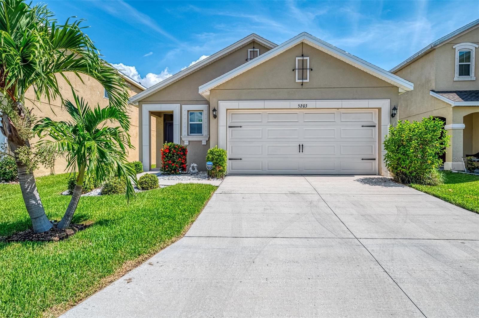 Welcome to your dream home! Built in 2018, this beautifully maintained residence is nestled in one of the area’s most desirable communities and offers comfort, convenience, and exceptional value—plus tranquil pond and wooded views right from your backyard.
Key Features:
Low HOA Fees: Enjoy affordable living with HOA dues that include TV and internet.
No CDD Fees: Lower your monthly costs with no Community Development District fees.
Pavilion Amenities: The community features a pavilion with a playground and a dog park, perfect for families and pet lovers.
New Roof (Nov 2024): Worry-free living with a recently replaced roof.
Modern Upgrades: Brand new stainless steel appliances (Nov 2023) and stylish new flooring (2024).
Open Floor Plan: Spacious, light-filled living areas flow seamlessly, perfect for entertaining or relaxing.
Pond & Preserve Views: Enjoy peaceful mornings and stunning sunsets overlooking the serene pond and lush preserve.
Screened Lanai: Relax and unwind in your private screened lanai, perfect for enjoying the outdoors year-round.
Hurricane Shutters: Added peace of mind during storm season.
Irrigation System: Keep your landscaping lush and green with ease.
Meticulously Maintained: Pride of ownership shines in every detail.
Step inside to an inviting, open-concept layout designed for today’s lifestyle. The kitchen boasts gleaming stainless steel appliances and ample counter space for your culinary adventures. The open floor plan creates a bright, airy atmosphere that connects the kitchen, dining, and living spaces—ideal for gatherings and everyday living. Large windows frame picturesque views of the pond and preserve, bringing the beauty of nature right into your home.
Prime Location:
Conveniently located near top-rated schools, Waterside Place, and Lakewood Ranch’s Main Street.
Easy access to the vibrant cities of Sarasota and Bradenton.
Quick connections to St. Petersburg, Tampa, and Orlando—perfect for weekend getaways or commuting.
Just minutes to UTC for shopping and dining, and Ellenton Outlet Malls.
A short drive to the beautiful Gulf beaches.
Don’t miss your chance to own this exceptional 2018-built property with breathtaking views, a screened lanai, and outstanding community amenities—schedule your private tour today!