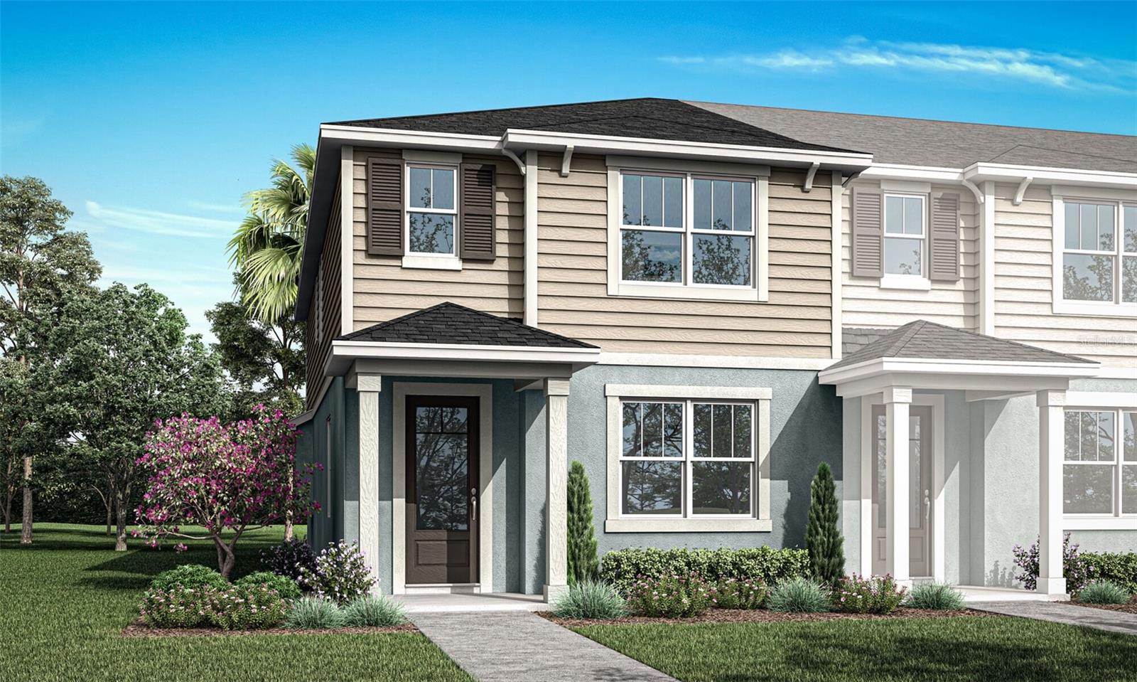 Under Construction. Washer, Dryer, & Refrigerator Now Included! NEW COMMUNITY IN APOPKA! See sales team for more information regarding reduced rates and closing cost incentives. With a spacious open concept ground floor, the Catalina II has plenty of room for entertaining. This floorplan features 4 bedrooms, 2.5 bathrooms and a rear-loading 2-car garage. The owner’s suite features an en suite owner's bath and a walk-in closet. This chef-worthy kitchen features stainless steel appliances, a walk-in pantry, and a breakfast bar. Meadowlark Landing is conveniently located near major highways for effortless connectivity. Visit the Meadowlark Landing sales center today!