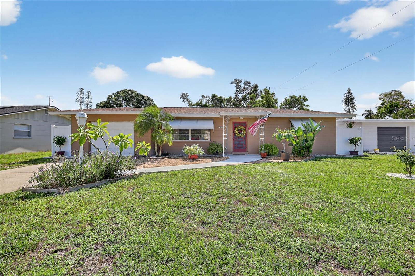 Welcome to 4805 22nd St W in the heart of South Bradenton! This charming 2-bedroom, 2-bath home sits on a spacious lot and offers solid mid-century construction with timeless brick accents, an attached garage, and a 2022 roof for added peace of mind. Best of all, it’s not in a flood zone and sustained no damage from last year’s hurricanes, ensuring long-term security. Inside, you’ll find bright, functional living spaces ready for your personal touch, making it perfect for first-time buyers, downsizers, or investors looking to add value. The large backyard provides plenty of room for entertaining, gardening, or expansion, while the convenient location keeps you close to shopping, dining, schools, and Gulf Coast beaches. Don’t wait—this home offers the rare combination of value, location, and peace of mind all in one.