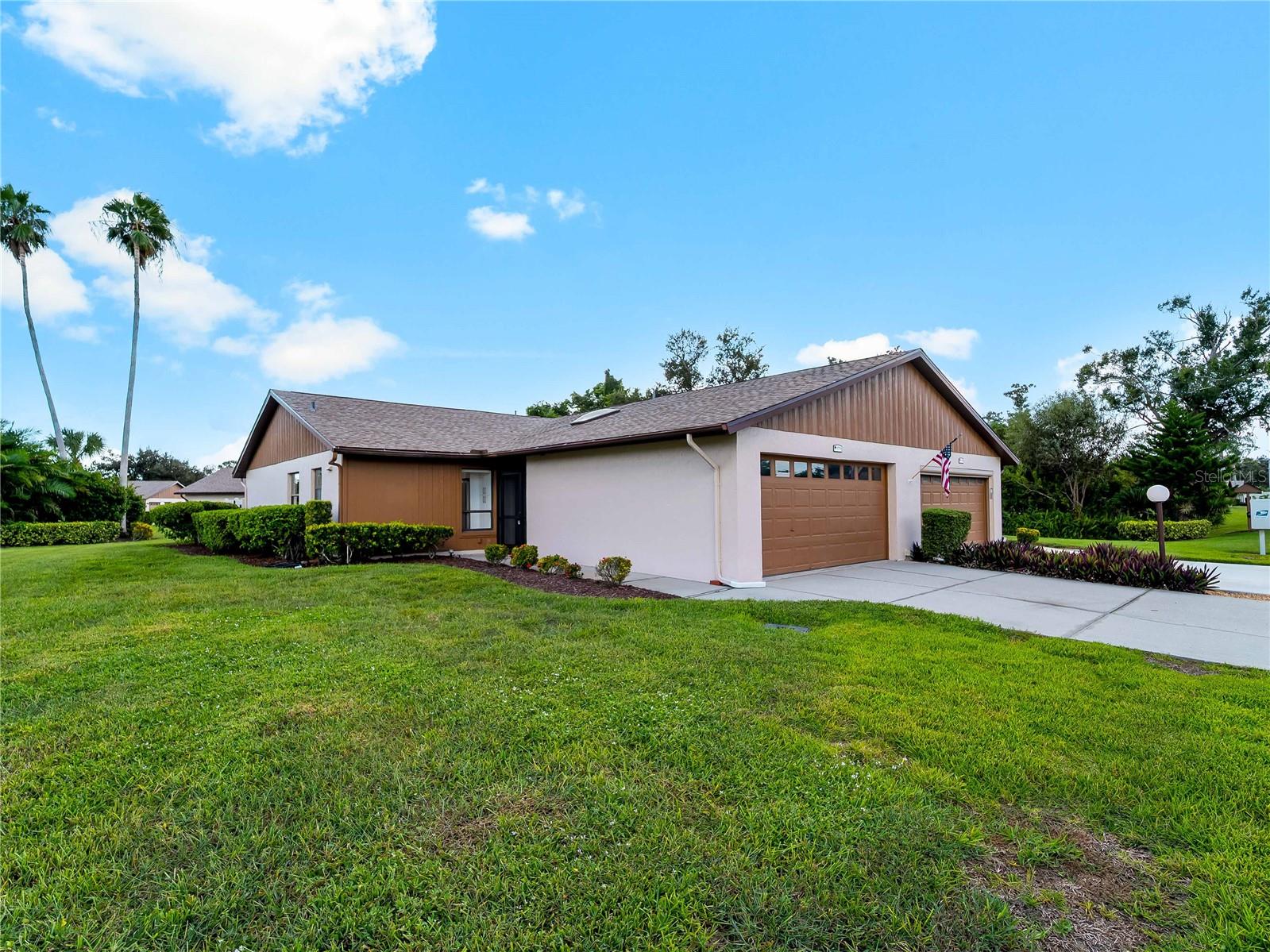 Beautifully Renovated Home in 55+ Curry Cove Community. This 2-bedroom, 2-bathroom residence with a 2-car garage offers a perfect blend of modern style and low-maintenance living — and best of all, it’s not located in a flood zone! Step inside to discover brand-new bathrooms featuring elegant tile-work, modern cabinetry, and chic fixtures. The gourmet kitchen showcases quartz countertops, stainless steel appliances, and ample storage — ideal for any home chef. Throughout the home, luxury vinyl plank flooring, fresh finishes, new window blinds, plantation shutters, and updated interior doors create a sleek and contemporary feel. An air-conditioned laundry room conveniently located off the entryway includes a washer and dryer, offering added comfort and practicality. Nestled within the vibrant 55+ community of Curry Cove, residents enjoy an easy lifestyle with an HOA fee of $525 per month, covering exterior insurance (including the roof), lawn maintenance, pest control, basic cable, and access to the community pool. Cats and dogs are welcome, with the number of pets disclosed to the HOA. Additional highlights include city water and sewer service, a lawn sprinkler system, and a private fenced rear patio—perfect for relaxing or entertaining outdoors. Located just minutes from local shops, restaurants, and the beautiful Venice and Nokomis Beaches, this move-in-ready home offers the best of Florida living: comfort, convenience, and coastal charm. Schedule your private showing today!