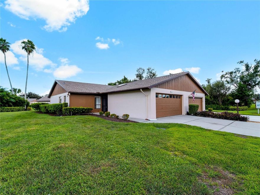 Beautifully Renovated Home in 55+ Curry Cove Community. This 2-bedroom, 2-bathroom residence with a 2-car garage offers a perfect blend of modern style and low-maintenance living — and best of all, it’s not located in a flood zone! Step inside to discover brand-new bathrooms featuring elegant tile-work, modern cabinetry, and chic fixtures. The gourmet kitchen showcases quartz countertops, stainless steel appliances, and ample storage — ideal for any home chef. Throughout the home, luxury vinyl plank flooring, fresh finishes, new window blinds, plantation shutters, and updated interior doors create a sleek and contemporary feel. An air-conditioned laundry room conveniently located off the entryway includes a washer and dryer, offering added comfort and practicality. Nestled within the vibrant 55+ community of Curry Cove, residents enjoy an easy lifestyle with an HOA fee of $525 per month, covering exterior insurance (including the roof), lawn maintenance, pest control, basic cable, and access to the community pool. Cats and dogs are welcome, with the number of pets disclosed to the HOA. Additional highlights include city water and sewer service, a lawn sprinkler system, and a private fenced rear patio—perfect for relaxing or entertaining outdoors. Located just minutes from local shops, restaurants, and the beautiful Venice and Nokomis Beaches, this move-in-ready home offers the best of Florida living: comfort, convenience, and coastal charm. Schedule your private showing today!