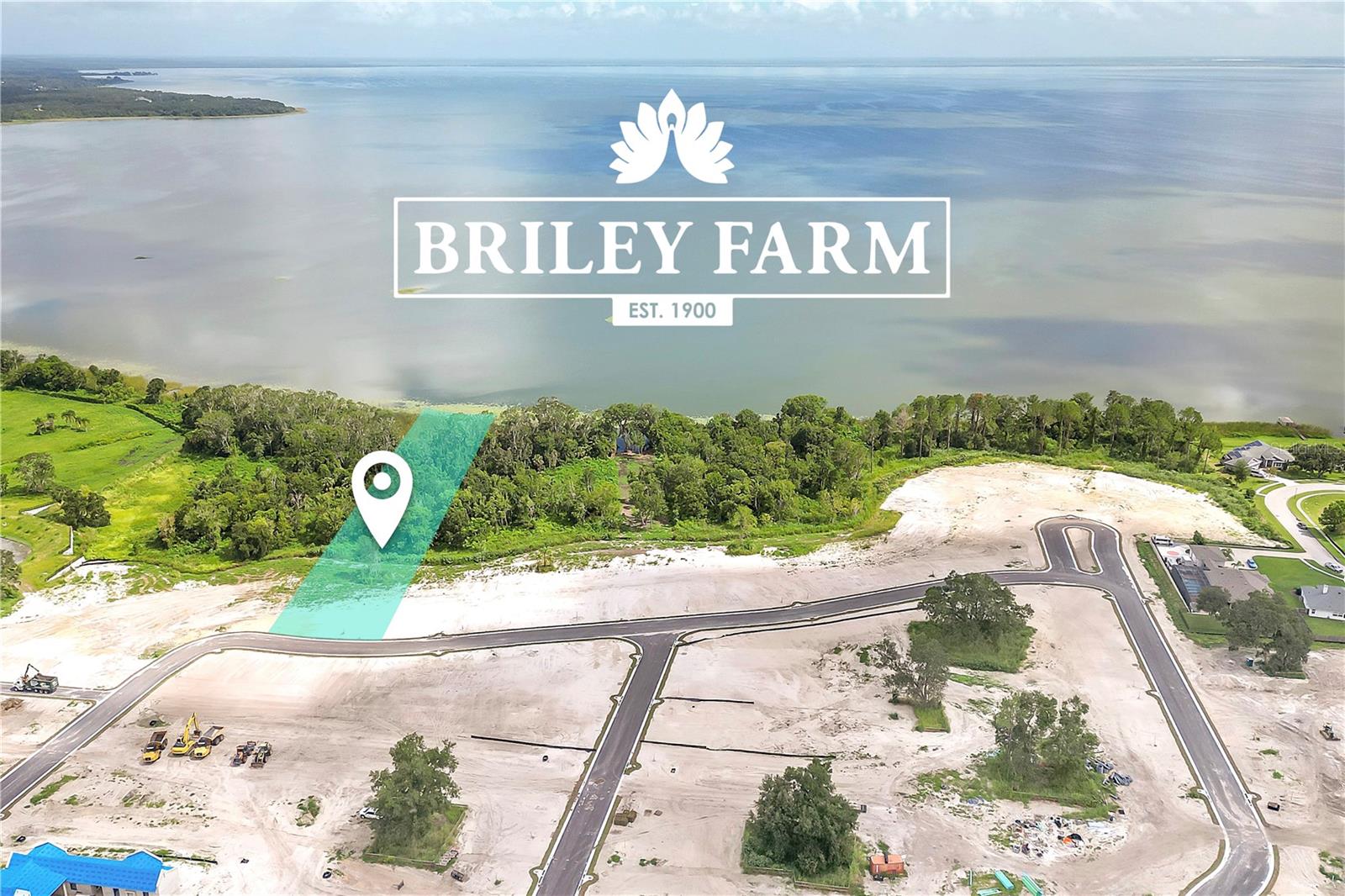 Welcome to Briley Farm, a picturesque community nestled along the serene shores of Lake Apopka. This premium LOT 36 offers the perfect opportunity to design and build your custom dream home in one of Central Florida’s most sought-after lakefront neighborhoods. With plenty of space and stunning views, this homesite is ideal for creating your personal oasis—whether that’s a timeless farmhouse, a classic Southern estate, or a luxurious lakeside residence. You’ll have the option to work with one of our three trusted builders, each known for their exceptional craftsmanship and personalized approach: Pioneer Builders, J&J Building, and Element Home Builders. Each of these professionals brings years of experience and a dedication to turning your vision into reality. This lot is situated within a peaceful, beautifully maintained community that combines the tranquility of lakeside living with convenient access to local shops, dining, and major roadways. With utilities already in place and minimal site preparation required, you're ready to get started on building the home you’ve always dreamed of. As a lakefront property owner, you'll also have the opportunity to add a private dock—perfect for boating, fishing, or simply soaking in the stunning sunsets over Lake Apopka. This is a rare opportunity to become part of the Briley Farm lifestyle—where quality, nature, and community come together. Don’t miss your chance to build in Briley Farm, Okland's newest custom home community. Reach out today for more information or to schedule a private tour.