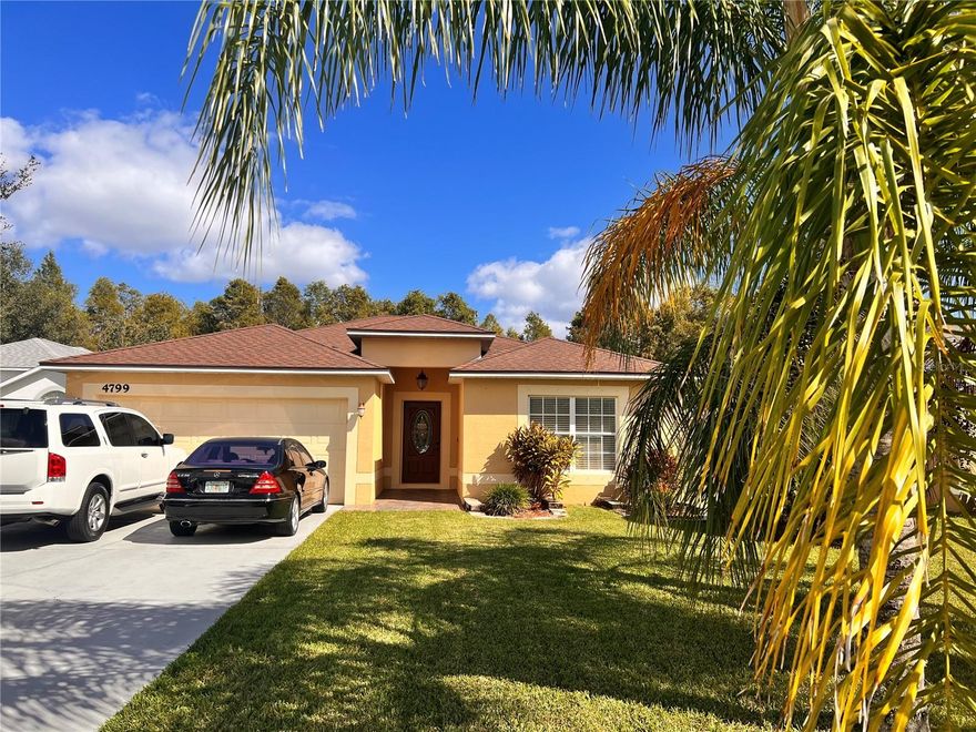 MUST SEE!! Immaculate 3/2 SPACIOUS Move in ready home. Conveniently located near Shopping, restaurants, entertainment, and FL turnpike. This home features an open floor plan with plenty of room for entertaining, ceramic tile throughout, carpet in bedrooms, wood cabinets with plenty of storage space and granite countertop. Enjoy your morning or evenings in your covered patio in the privacy of your large backyard with above ground pool and mature fruit trees.