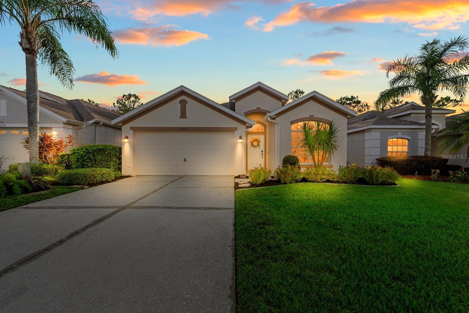 Live the dream in the highly sought-after, gated Plantation Palms Golf Community in Land O’ Lakes, FL!
This beautiful, fully remodeled and maintenance-free villa offers 2 bedrooms, 2 bathrooms, a den/office, a 2-car garage, and a spacious sitting room. Enjoy your mornings or evenings on the oversized screened and covered lanai with serene views of the pristine golf course and no rear neighbors for ultimate privacy.
This home has been updated and remodeled top to bottom:
- Brand new A/C system with 10-year warranty
- Brand new hot water heater
- Brand new stainless steel appliances
- Brand new kitchen with cabinets, counters, garbage disposal, and updated plumbing
- Quartz counter-tops
- Brand new flooring throughout the entire home
- Brand new light fixtures and ceiling fans throughout
- Roof replaced in 2020
The HOA in The Reserve at Plantation Palms includes:
New roof every 15 years
Exterior painting every 5 years
Weekly landscaping – mowing, edging, trimming
Access to amazing community amenities: resort-style pool with beach entry and lap lanes, clubhouse, golf course, fitness center, sports park, dog park, and on-site restaurant.
Located off Collier Parkway, you’re just minutes from Publix, Tampa Premium Outlets, restaurants, I-75, I-275, and Tampa International Airport.
Don’t miss this rare opportunity to own a like-new home in one of Land O’ Lakes’ premier golf course communities—schedule your private showing today!