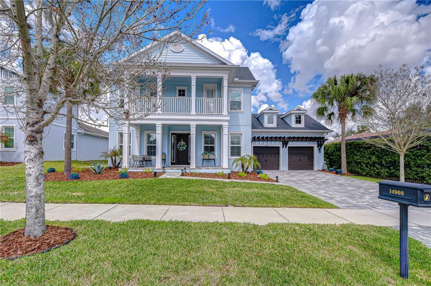 BREATHTAKING Cardel ?Waldorf? home in the gated Preserve enclave in FishHawk Ranch! This home defines perfection and shows like a MODEL! You will absolutely LOVE all that it has to offer! Set the stage with custom hand-made barn doors & plantation shutters throughout, light & airy paint palette & all the finishes you would expect from a home of this caliber! With a southern exposure you get natural light all day as well as sun on the pool! Gorgeous lighting, exquisite crown molding, surround sound system, water softener and reverse osmosis system, this home really does check all the boxes on your wish-list! You?ll love entertaining in the well appointed, open floor plan with a beautiful dining area & two living spaces; each accented by a double-sided gas fireplace! State of the art kitchen boasts shaker-style white cabinets topped with crown, stainless appliances, farmhouse sink, built-in oven & HUGE island with captivating countertop! Master suite offers a private zone for heating & cooling, coffered ceilings & striking master bath w/his & hers vanities, free-standing tub & walk-in shower! Incredible pavered lanai with Pentair salt-water heated pool & spa equipped with full automation, controlled remotely from a smartphone device! 3 car tandem garage will provide enough room for your cars and This extraordinary home is turn-key & shows pride of ownership throughout! Won't last long so call now.