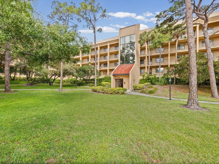 WOW! Come see this one! RARELY Available Spacious, BRIGHT UPDATED CORNER UNIT in the SOUGHT AFTER BEAUTIFUL 55+ IMPERIAL PINES COMMUNITY in CLEARWATER just listed! If you are seeking easy FLORIDA lifestyle this could be your new place. Only the corner units enjoy the EXTRA WINDOWS allowing the natural light to flow into your space. You will enjoy a stunning spacious 1,390 SF with lots of storage.  This 2bed/2bath PLUS a BONUS SPACE with closet,  boasts lovely laminate flooring in most areas, updated kitchen and bath cabinetry with beautiful granite, stainless appliances, NEW AC in 2022, plantation shutters, stylish wall and window coverings and ceiling fans. The primary bedroom can accommodate large furniture, has lush carpet and has an ensuite bath with tub/shower combo with a huge walk in closet with built ins!  The guest bedroom is separated for ultimate privacy and has convenient access to the hall bath with an easy step in shower.  There is a washer and dryer that will remain with the unit as well so no going out for laundry.  This is a lavishly landscaped community with stately oaks, winding lighted walkways, a gorgeous refreshing pool and hot tub for relaxing after your busy day.  The community clubhouse is equipped with exercise and game rooms, card or meeting rooms and there are numerous get together planned to keep everyone as active as they would like to be. Now, let’s talk about LOCATION LOCATION!  This is what sets this community apart and keeps the owners staying here long term. Just STROLL across the street outside the gates to find a plethora of shopping, dining, grocery, fitness, beauty salons, and much more! Quaint downtown Safety Harbor and Delightful Dunedin downtown, marina and waterfront all within 10-15 minutes to enjoy festivals, craft fairs, Philippe Park on the Bay, beautiful Honeymoon Island Beach, parks and walking areas and trails.  Hospitals and doctors right up the road and Tampa Airport less than 30 min drive and of course famous Clearwater Beach easy drive as well.  HOA fee is reasonable and covers everything except electric.  All required inspections complete and passed, NO Special Assessments, NO Flood or Evacuation Zone for peace of mind! Come see this beautiful home and start enjoying life!