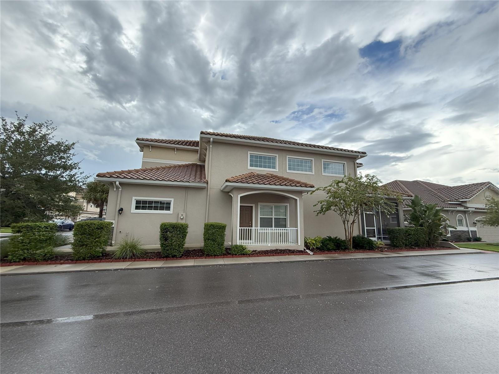 Former model home. Great opportunity to own a beautiful 4 Bedroom/3 Bath/2 Car Garage Garden townhome (G-I floor plan) in Tampa Bay's 55+ luxury community, Anand Vihar. Enjoy peaceful living within the private Anand Vihar, Amenities include: Luxurious clubhouse, high end fitness center, pool, spa, steam rooms, tennis court, yoga/meditation/prayer room, movie room and Cafeteria serving hot meals 5 days a week at a nominal charge. Enter the home into a very large 23'x 14' Great room. Spacious Master Suite with two walk-in closets has full bath with walk-in shower. Spacious Kitchen comes complete with GE Profile Stainless Steel Appliances, 42" Cabinets, and Quartz Counter tops. 2nd bedroom and a full bathroom are located downstairs. Porcelain tile floors throughout the common areas. Upstairs 2 spacious bedrooms and bathroom are perfect for entertaining guests. Large bonus room is perfect for entertainment /media room. 2 Car Garage and Patio has epoxy flooring. Enjoy Plenty of walking paths in the community along with Meadow Point Amenities including: Pickleball courts, Tennis Courts, Fitness Center, Basketball Courts, Volleyball Courts, Playground, etc. One resident must be 55+ and no one under the age of 22. Anand Vihar community gather at the clubhouse to celebrate festivals, play games and enjoy. Anand Vihar is conveniently located within minutes of Wiregrass Mall, Premium Outlet Mall, Hospitals, Theaters and Restaurants. HOA Fee includes: Clubhouse amenities, Cable, Internet, Exterior maintenance, landscaping, Irrigation, Trash etc.