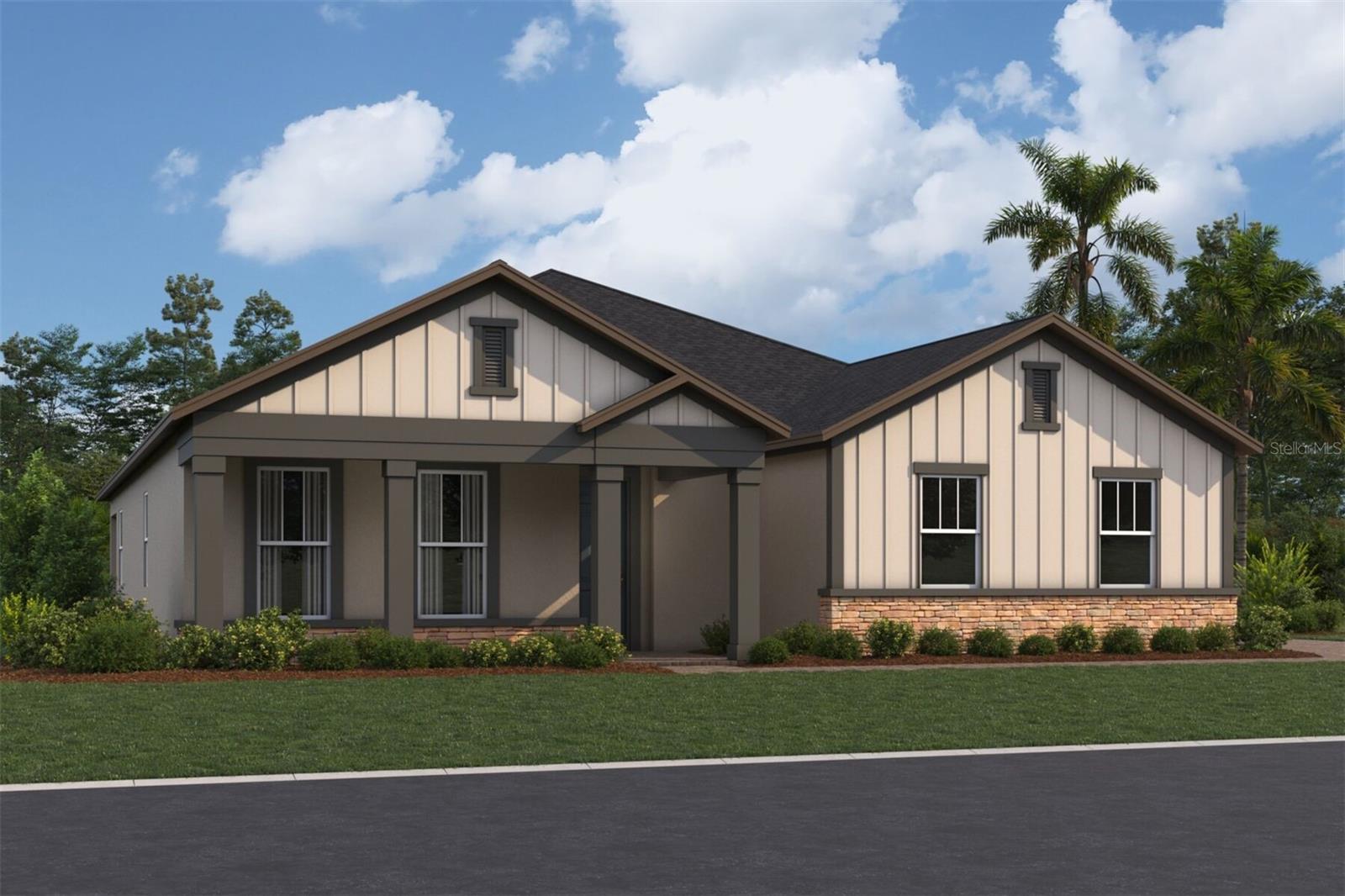 Under Construction. Welcome to 17019 Overstory Road in Orlando, a stunning new construction home for sale! This beautiful home offers 5 bedrooms, 4.5 bathrooms, a 14'4" x 10' lanai, a 3-car side-load garage, and so much more. This elegant home provides the perfect balance of comfort and style with its spacious layout and carefully considered design elements. The open-concept main living area creates a seamless flow between the kitchen, dining, and living spaces, making it ideal for both everyday living and special occasions. Your owner's bedroom offers convenience and privacy, featuring an en-suite bathroom for added comfort. The additional bedrooms provide ample space for family members or guests, with generous closet space and easy access to bathrooms. The kitchen serves as the heart of this home, showcasing attractive cabinetry, quality countertops, and a walk-in corner pantry designed for both cooking enthusiasts and casual meal preparation. Located at 17019 Overstory Road in Orlando, this home offers the opportunity to be the first to create memories in this beautiful space!