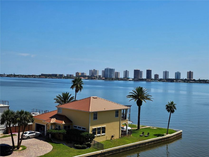 Beautiful 2 bed/2 Bath condo with a den/study and an amazing view of the intracoastal river from the large balcony. This clean riverfront community has numerous amenities including a resort-style heated pool, heated spa, two saunas, a fully equipped fitness center, outdoor gas grills, fishing dock, bike storage area, gaming room with pool table, Meeting room with kitchen, storage cage for each unit. Deeded parking space. Washer and dryer stay with the unit. Newer refrigerator and range.