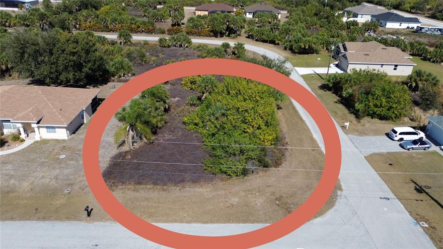 A rare opportunity to secure a corner homesite in the highly sought-after South Gulf Cove community, offering flexibility, presence, and long-term value in one of Southwest Florida’s premier coastal neighborhoods. With public sewer and water in place and no assessments, this property provides an efficient and attractive foundation for a custom residence or strategic investment.

ADDITIONAL VALUE: The residence next door and an adjoining lot are under the same ownership and also available for purchase, creating a unique opportunity to assemble multiple parcels. This allows buyers to enhance privacy, expand the homesite footprint, or create a larger estate-style setting—an increasingly uncommon option in South Gulf Cove.

South Gulf Cove is known for its boating-friendly lifestyle, featuring a community boat ramp, parks, sidewalks, and access to miles of navigable waterways leading to Charlotte Harbor and the Gulf of Mexico. The location offers convenient proximity to Boca Grande and Manasota Key beaches, championship golf courses, and world-class fishing and boating.

Just minutes from the waterfront districts of Englewood and Punta Gorda, residents enjoy boutique shopping, dining, cultural attractions, and easy access to regional and international airports via I-75. Whether planned as a refined primary residence, seasonal retreat, or long-term holding, this corner lot delivers location, flexibility, and enduring appeal within Southwest Florida’s coastal lifestyle.

All information contained herein is deemed reliable but not guaranteed. Buyer and Buyer’s agent to verify all information through independent due diligence.
