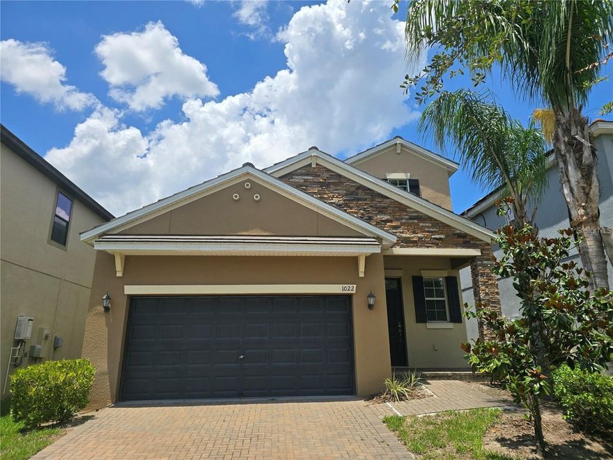 New paint, house is in the desirable La Colina gated community, this exquisite 2,497 sq ft "Massachusetts" floor plan home offers both elegance and functionality. Boasting 5 bedrooms and 3.5 baths, this two-story residence features a downstairs master suite with a luxurious bath, while upstairs includes four additional bedrooms, a loft, and 2.5 baths, perfect for family and guests. The gourmet kitchen is a chef’s dream with 42" cabinets, granite counters, and modern appliances—including a washer and dryer. Enjoy endless hot water and energy efficiency with a tankless water heater, while diagonal 18" tile flooring enhances the main living area. Additional highlights include granite counters in all full bathrooms, a paver brick driveway and walkway, a charming front porch, a tile roof, natural gas, and ceiling fans. Living in La Colina means access to two secure gated entrances, a resort-style pool with a Tuscan cabana, two dog parks, a playground, and scenic trails. Plus, the HOA covers lawn care and irrigation, ensuring a low-maintenance lifestyle. This move-in-ready home combines luxury, comfort, and convenience in a sought-after community—don’t miss the opportunity to make it yours!