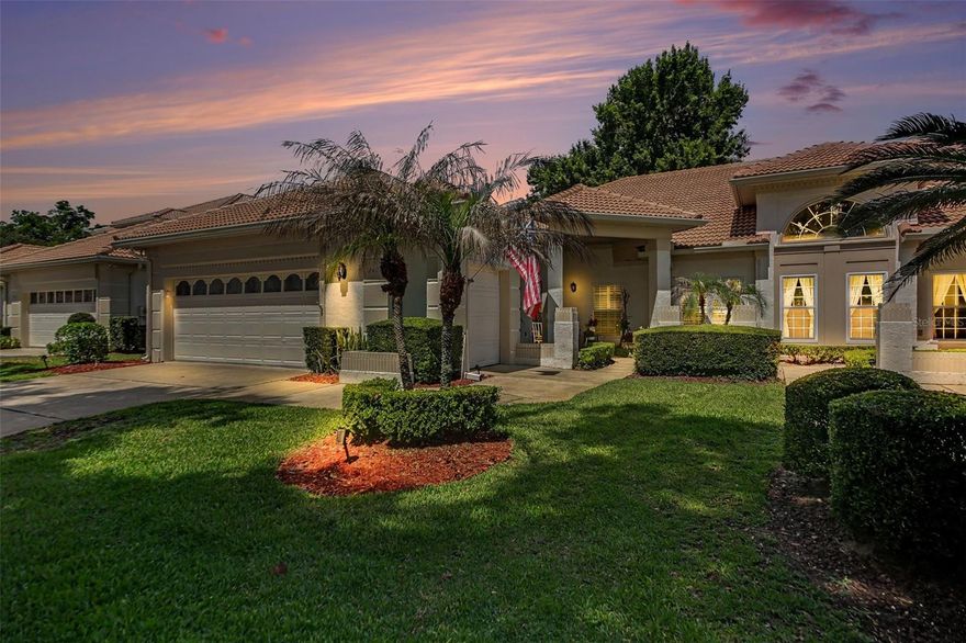 One or more photo(s) has been virtually staged. Welcome to Les Chateaux:  a unique collection of elegant French/Mediterranean style villas perched on the beautiful fairway of Sweetwater Golf & Country Club.  This adorable villa backs up to the third hole putting green, perfect for enjoying the golf course views and expansive space.  It even has an extra garage for your golf cart, in addition to its already ample two car garage.

Come inside and explore the fun & functional flow of this lovely 3 bedroom home with many special features:  smartly decorated entry foyer, large eat-in kitchen, walk-in pantry, inside laundry room with ironing board cupboard, open concept dining room/living room combo with a wood burning fireplace (piped for gas, if desired) and multiple French doors that open up to the gorgeous Florida room (also under heat & air).  This home is made for entertaining with its unique wrap around corner bar complete with brass foot rails and bar fridge.  

Brand new beautiful barrel tile roof NEW this year!  Deluxe GE Refrigerator less than 2 years old.  Bosch dishwasher.  Washer/dryer stay, PLUS second, full size fridge in the garage.  AC replaced in 2021.

Les Chateaux is a tasteful enclave of 20 golf villas nestled in the desirable & expansive neighborhood of Sweetwater Country Club.  The Sweetwater area is flush with winding streets, mature trees, lush landscaping, and multiple trails & parks.  Residents have legal access to Lake Brantley, a beautiful 287 acre freshwater spring-fed lake teaming with fish and other wildlife.  Lake activities include fishing, swimming, sailing, water-skiing, jet-skiing, wake-boarding, etc.  Lake access is via a community beach, dock, and boat ramp.  Other recreational facilities include tennis, basketball, pickleball, badminton, and a clubhouse for gatherings.  After your fun filled day, wind down at the newly renovated Sweetwater Country Club restaurant and bar, The Tuscan Lounge & Grill or another neighborhood favorite, Wekiva Island.

Wekiva State Park is just across the street, downtown Orlando only 10 miles away, theme parks 20-30 miles away, and of course the gorgeous gulf or ocean beaches a relatively short trip to the east & west.

There are two HOA fees:  
1) Les Chateaux @ 322/month that covers ground maintenance, landscaping, exterior painting, etc, PLUS INTERNET & CABLE service.
2) The master Sweetwater Country Club HOA of $420 twice a year ($840/year or $70/month) for all the community amenities listed above.
SO, the TOTAL HOA expense is $392/month:  a bargain in today's world and a lot of bang for the buck.