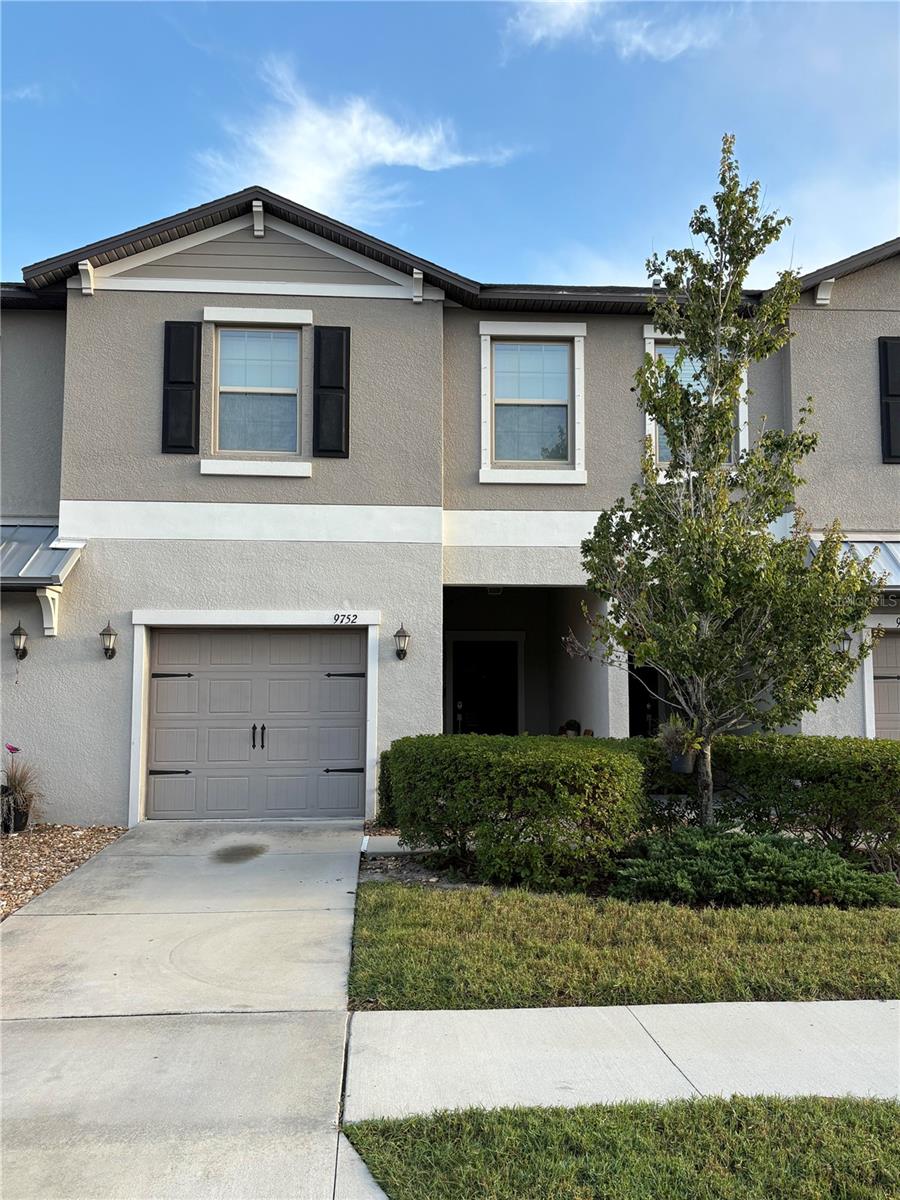 Welcome home to The Maples at Cypress Creek! Perfectly located in Sun City Center, this townhome combines modern comfort, convenience, and charm. With an open floorplan, it welcomes you to a spacious layout ideal for both relaxing and entertaining. You’ll love the rare townhome feature of an upstairs loft—a versatile bonus space perfect for an office, playroom, or cozy retreat.
Before we head upstairs lets talk about the kitchen! The kitchen is a showstopper, offering all stainless steel appliances, plenty of cabinet space, and a spacious bar area ideal for extra seating. The thoughtful layout flows effortlessly into the living and dining spaces with upgraded light fixtures creating a bright and inviting atmosphere. Upstairs, you’ll find three well-sized bedrooms filled with natural light, plus a convenient laundry area complete with a washer and dryer. Step outside to enjoy your dedicated driveway and garage, offering easy parking and additional storage. Whether it’s sunrise coffee, an afternoon read, or winding down under the evening glow, the screened lanai becomes your personal peace retreat.
Located just minutes from shopping, dining, and everyday essentials, you’ll quickly see why this home checks every box. WiFi and cable are included in the rent, and lawn maintenance is fully handled—so you can simply move in and enjoy. The tenant is only responsible for electricity, water and renters insurance is required. 
You’ve found the place you’ll want to call home—schedule your tour today and discover The Maples at Cypress Creek for yourself!