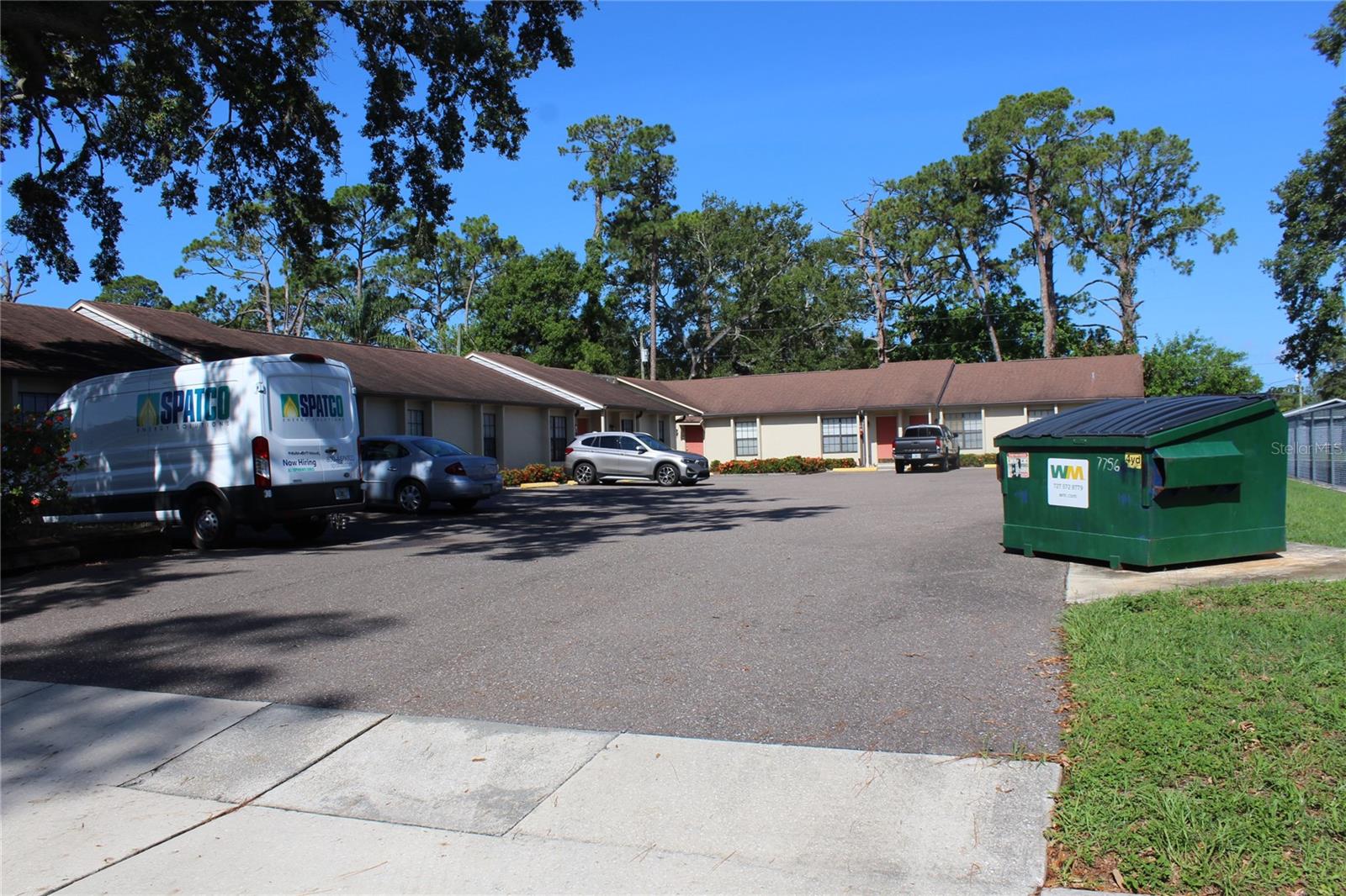 Well-maintained 7- unit apartment complex that shows pride of ownership. Four 1- bedroom, 1- bath
apartments and three 2-bedroom, 1 bath apartments. Separate water meters, coin operated laundry on site. Exterior
surveillance camera system. Tenant pays all utilities.