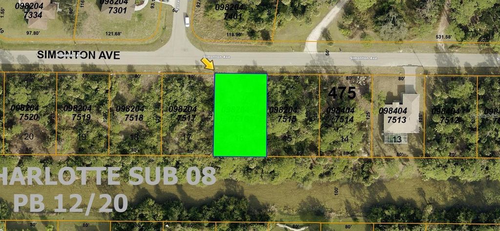 Photo of Simonton Avenue, North Port, FL 34286 (MLS # O6327325)