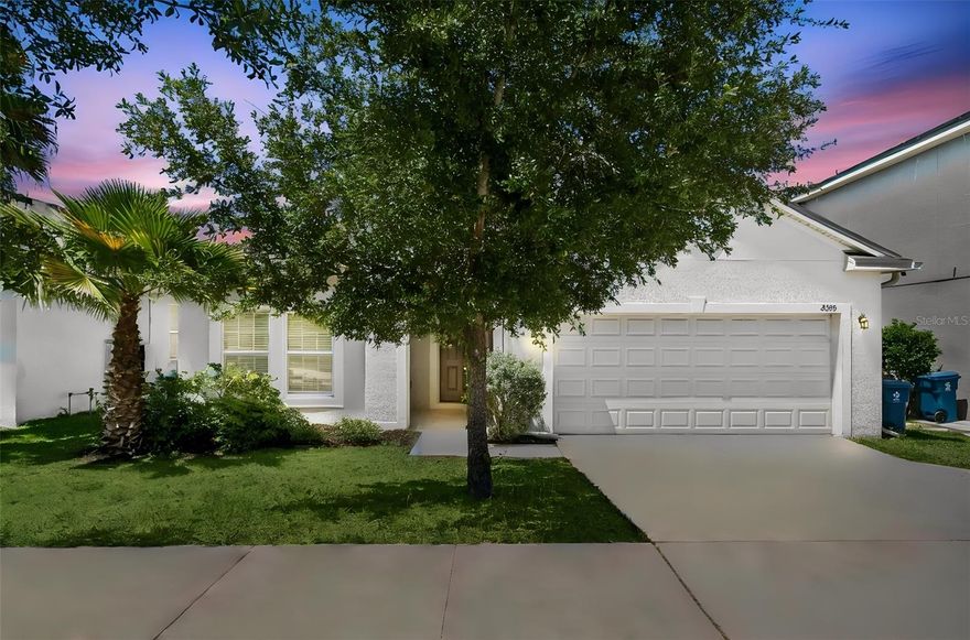 Searching for a move-in ready 4-bed single family home in Haines City with modern finishes, low HOA fees, and easy access to Orlando attractions? Welcome to 2100 Nighthawk Drive in the Highland Meadows community, where comfort, convenience, and value come together in this beautifully maintained 2019-built home offering 1,854 square feet, 4 bedrooms, 2 bathrooms, and a 2-car garage.
Step inside to discover an open floor plan designed for everyday living and entertaining. The spacious kitchen overlooks the main living and dining areas and features granite countertops, stainless steel appliances, abundant cabinetry, and easy-to-maintain tile and luxury vinyl flooring throughout the home. The split-bedroom layout provides added privacy, while the primary suite offers generous space, a walk-in closet, and a relaxing bathroom retreat.
Additional features include driveway parking, a low annual HOA of only $100, and major systems including the HVAC, water heater, and roof all approximately 7 years old. This property is ideal for first-time homebuyers, seasonal residents, or investors seeking a strong Central Florida location.
Located in Highland Meadows, residents enjoy quick access to US-27 and Interstate 4, connecting you to Orlando, Tampa, Davenport, and Winter Haven with ease. Nearby attractions and recreation include Lake Eva Community Park, Southern Dunes Golf Club, Ridge Island Groves, and Northeast Regional Park. World-famous destinations like LEGOLAND Florida Resort are approximately 9-13 miles away, while Walt Disney World Resort is approximately 18-20 miles away.
Convenient shopping and dining options include Publix Super Market, Walmart Supercenter, Bealls Outlet, and Port 27 retail destinations. Nearby schools include Haines City High School, Sandhill Elementary School, Alta Vista Elementary School, and Bethune Academy.
This 4-bed single family home in Haines City combines modern style, practical living space, and an unbeatable location near Central Florida attractions and commuter routes. Schedule your showing today and experience everything this home has to offer.