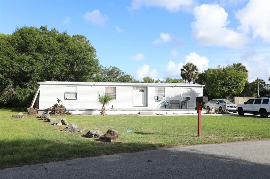 GREAT HOME CLOSE TO COCOA BEACH! NO HOA! You own your lot!  This great home is located on .27 acres OVERSIZED LOT. Features include OPEN FLOORPLAN with living room, dinette, SPACIOUS KITCHEN WITH EAT-IN ISLAND, and dining room.  SPLIT BEDROOMS with primary bedroom with EN-SUITE BATHROOM fully renovated and WALK-IN CLOSET.  The other two bedrooms share a RENOVATED HALL BATHROOM.  Enjoy the outdoors with OVERSIZED FENCED BACKYARD with THREE SHEDS for ample storage.  Septic tank emptied 2024. New TANKLESS WATER HEATER 2024.