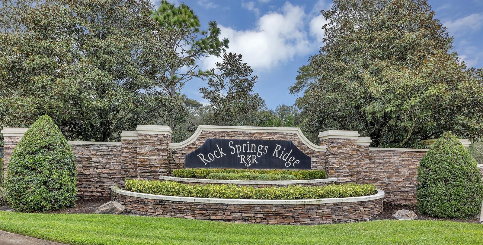 ROCK SPRINGS RIDGE PH 1 - Residential