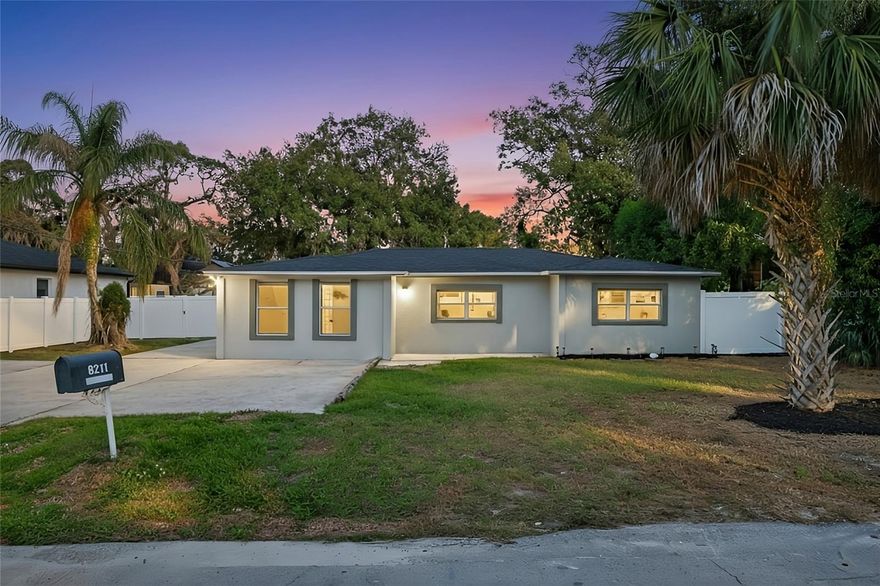 Welcome to this beautifully renovated home in the heart of Tampa! This move-in ready property features a
bright, open layout with recently updated roof, LVP flooring, kitchen cabinets, modern countertops, and stylish
new fixtures throughout. The bathrooms have been completely updated with vanities, toilets, and contemporary
tiled showers, offering a fresh, modern feel. The home provides comfortable living with thoughtful upgrades and
a functional floor plan perfect for everyday living or entertaining. Located close to Tampa International Airport,
shops, restaurants, schools, and major highways, this home offers both convenience and quality. Don’t miss
the opportunity to make this turnkey property yours!