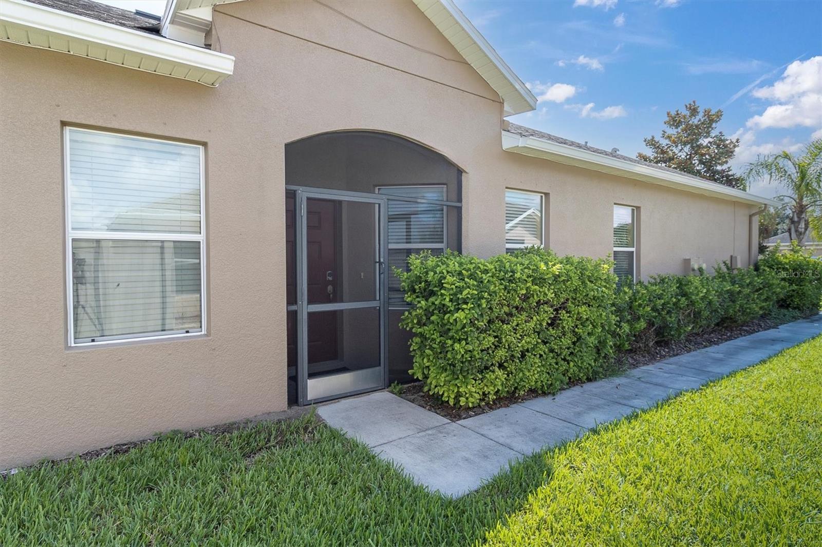 Welcome to this beautifully updated 3-bedroom, 2-bathroom villa in the highly sought-after Lakeside community! You’ll love the bright and open feel, with tons of natural light and brand-new luxury vinyl plank flooring throughout. The spacious kitchen boasts granite countertops, 42” wood cabinets, and stainless steel appliances, while both bathrooms feature sleek granite vanities and a large tiled walk-in shower. Enjoy the convenience of inside laundry, generous walk-in closets, and a relaxing screened-in patio. Located in a quiet, well-maintained neighborhood, this move-in ready villa is a must-see—schedule your private showing today!