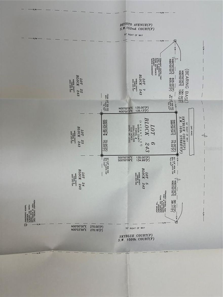 RUDUCE! Buildable high and dry lot in Rainbow Park! 75 ft x 135 ft
SURVEY AVAILBLE. Zoned R1 single family home. NO HOA. 
New homes nearby. Build your dream home!