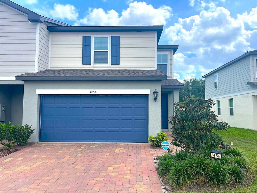 Amazing 3 beds/2.5 baths + den + 2 car garage ENERGY-EFFICIENT corner Townhouse. The kitchen has an island perfect for entertaining and includes a stainless steel appliances package. This home boasts features an open floor plan, with granite kitchen countertops and 42" cabinetry, island with bar, large closet pantry and stainless steel appliances. Wood looking porcelain tile all throughout downstairs and wet areas. The kitchen opens to the great room, perfect for entertaining. On the second floor are the bedrooms, utility room, a loft that could be used for a small home office or sitting area. You'll love the split bedroom plan with the primary bedroom and in suite bath offering ultimate privacy. Nice back open patio with NO REAR NEIGHBORS. Easy access to major employment centers. Prairie Meadows is located conveniently in Ocoee, only minutes from SR-429, Colonial Drive, SR 408, Florida Turnpike, providing easy access to shopping, dining, and recreation areas, including The Grove at Winter Garden Village, Plant Street in downtown Winter Garden, and direct access to the West Orange Trail. Equal Housing Opportunity.