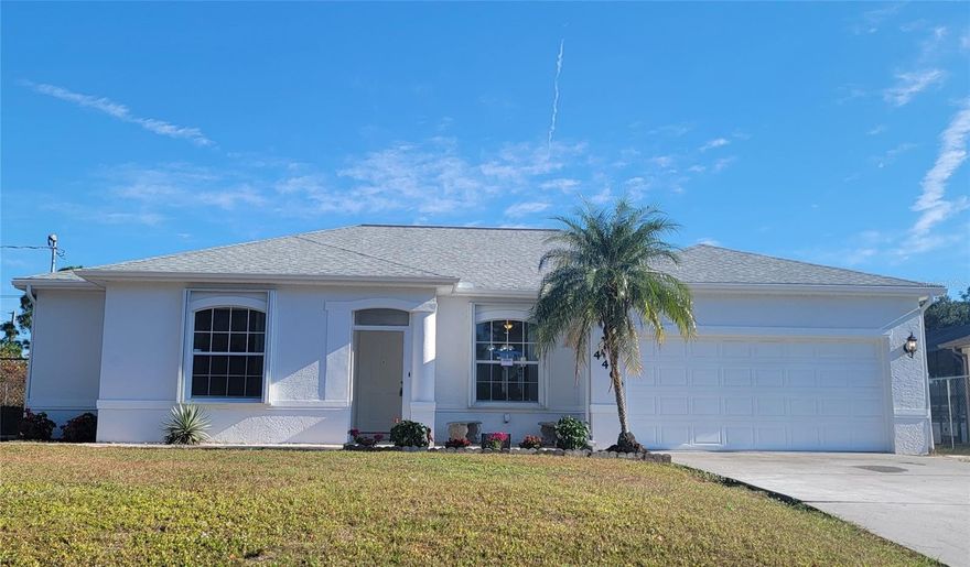 Your Florida lifestyle starts here! This beautifully updated North Port home features a sparkling
 private swimming pool with a screened lanai, perfect for relaxing or entertaining year-round. Enjoy
 peace of mind with a brand new, fully permitted roof and stylish new luxury vinyl flooring throughout.
 The modern kitchen shines with elegant quartz countertops—also found in both bathrooms—giving
 the home a fresh and sophisticated feel.
 Located in an X flood zone (no flood insurance required), you’ll love the extra privacy provided by the
 scenic greenbelt behind the home. Just minutes from I-75, this location offers quick access to
 Sarasota’s outstanding schools, world-famous beaches, and Punta Gorda’s lively nightlife scene.
 Sports lovers will appreciate being in the center of Florida’s spring training stadiums, with great
 weather to enjoy all year long.
 Best of all, this home is competitively priced and comes with no expensive HOA fees, making it an
 exceptional value for the area. Come experience comfortable living, modern upgrades, and the best
 of Southwest Florida’s coastal charm—all in one remarkable home.