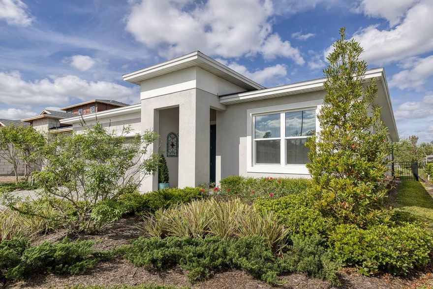 HUGE BUYER INCENTIVE! Seller is offering a generous $10,000 toward the buyer's closing costs or to buy down the interest rate with a full list price offer.  This flexible credit provides significant savings and makes the home even more affordable - Don't miss out!! 
Welcome to 1241 Trident Loop, a beautifully maintained 2024-built home in the gated 55+ active adult community of Cresswind DeLand, where the award-winning “Set Yourself FREE” lifestyle program turns every day into an opportunity to live better and longer.
This inviting 1,974 sq ft residence offers 3 bedrooms, 2.5 bathrooms, a versatile bonus room ideal for a home office, hobby space, or creative retreat, and a 2-car garage. Thoughtful upgrades throughout create a comfortable, low-maintenance backdrop for the life you want to live. Step outside to your generous 6,509 sq ft lot with a rear fenced yard overlooking peaceful conservation views and sunset skies — the perfect setting to unwind after a day of pickleball, a morning walk along the trails, or an evening gathering with new friends.
Fitness, Relationships, Education, and Entertainment. A full-time Lifestyle Director curates a vibrant calendar packed with activities designed specifically for adults 55 and better — from energizing EGYM-powered workouts in the state-of-the-art SmartFIT Training Center and yoga sessions in the dedicated studio, to arts & crafts in the creative studio, social clubs, game nights, educational workshops, live music on the event lawn, and holiday celebrations that bring the community together.
The stunning resident-exclusive Club Cresswind clubhouse overlooks scenic Lake Winnemissett and serves as the heart of it all. Start your day with a low-impact session in the resistance pool or a refreshing swim in the resort-style pool with expansive sundeck and spa. Challenge friends on the eight pickleball courts or two tennis courts. Stroll the walking trails, or simply relax with neighbors in the multipurpose gathering spaces. Whether you crave competitive play, gentle fitness, lifelong learning, or just good conversation and laughter, there’s always something happening — and always someone to share it with.
This is more than a home — it’s your invitation to a vibrant, connected chapter of life. Enjoy low-maintenance living with HOA-included lawn and irrigation so you can spend your time doing what you love instead of yard work. Located in charming DeLand, you’re minutes from historic downtown shops and restaurants, world-class beaches in Daytona and New Smyrna, Orlando attractions, nature preserves, and the St. Johns River — all while coming home to a welcoming community that feels like family. Maybe you're not age 55 yet, No worries: 20% of the community can be under the age of 55! 

Invest in a lifestyle that keeps you active, engaged, and surrounded by like-minded friends. Schedule your showing and experience firsthand why residents say life is truly happening at Cresswind DeLand!