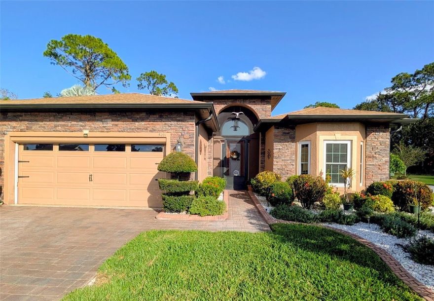 Welcome to one of THE MOST DESIRABLE 55+ GATED communities in Winter Haven, FL! LAKE ASHTON has great amenities for their residents to enjoy. An enormous club house were events are held, two pools, dog park and more.  This gorgeous well maintained home has MULTIPLE UPGRADES that the future owner would enjoy. NEW ROOF, AC AND WATER SOFTENER WERE INSTALLED ON 2023. ROOF has a special insulation for climate control inside the house and a warranty of 25 years from day of installation.  NEW WIND IMPACT AND DOUBLE PANEL WINDOWS WERE INSTALLED ON 2022 AND A NEW MICROWAVE ON 2025. Kitchen has been UPGRADED WITH AN ELEGANT QUARTZ COUNTERTOP. THIS HOME HAS BEAUTIFUL CERAMIC TILE ALL OVER THE HOUSE AND GUEST BATHROOM HAS BEEN UPDTADED TO AN ASSESIBLE BATH. SOLAR PANELS WERE INSTALLED AND THEY ARE PAID OFF helping to lower the electric bill cost. This is great for the new owner. A selective landscaping has been installed with gorgeous plants giving the feeling of been surrounded by nature. On the garage you will find cabinets for your storage, an epoxy floor and TANKLESS WATER HEATER saving space for more storage. COME AND SEE THIS AMAZING HOME THAT WILL MAKE YOU FEEL IN PARADISE!