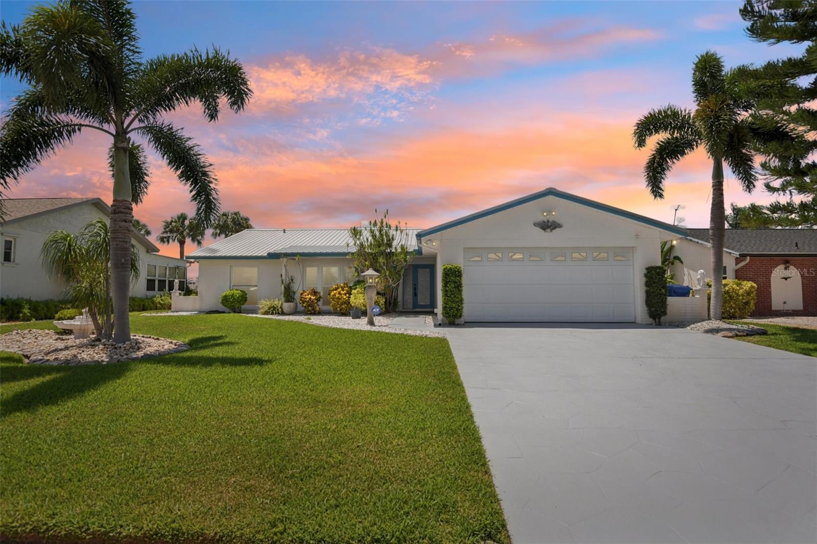 One or more photo(s) has been virtually staged. Waterfront living, just the way you imagined it.
Welcome to your personal slice of paradise in the heart of Apollo Beach! Tucked away on a deep-water canal with wide open western views, this home is all about sunsets, sea breezes, and a lifestyle that makes every day feel like a vacation. The interior has been completely redone, as well as the pool resurfaced, and new impact windows installed.
From the moment you arrive, you'll notice the care and pride that’s gone into this home—charming curb appeal, tropical landscaping, and a 2016 metal roof that adds both style and peace of mind. Step inside and feel how the home flows effortlessly toward the water. Low-maintenance Luxury Vinyl Plank flooring throughout, tile flooring in the baths. The living area opens right out to your private saltwater pool and patio with a non-slip textured tiled deck—perfect for relaxing afternoons or weekend gatherings.
Whether you're enjoying your morning coffee by the pool or heading out for a sunset cruise, this home is made for life on the water. The private dock makes it easy to hop on your boat and head straight to Tampa Bay or the Gulf—no bridges, no waiting, just smooth sailing. Dock complete with water and electric! Permit already in hand for a floating dock to extend the existing dock. A new well pump was recently installed for landscaping and irrigation.
Need a little land-based adventure? You’re minutes from local favorites like Apollo Beach Park, the Nature Preserve, the dog park, the rec center, and neighborhood restaurants. And when it’s time to head into town, access to major highways makes Tampa, St. Pete, Bradenton, and Sarasota an easy drive away.
If you’ve been dreaming of a waterfront lifestyle that feels like a true escape—but still close to everything—you just found it.