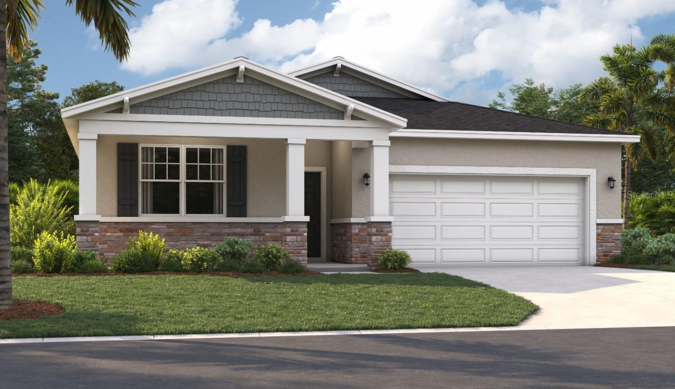 One or more photo(s) has been virtually staged. Under Construction. Stanley Martin presents affordable single-family homes at the Village at Windsor Reserve in Eagle Lake, Florida: an ideal combination of affordable living and an exceptional location near Highway 17, Lake McLeod, and Eagle Lake. Just four miles from lively downtown Winter Haven and a 15-minute drive from Legoland, this community offers easy access to Orlando attractions in less than an hour. Outdoor enthusiasts can enjoy options like boating, kayaking, and fishing on the Polk County Chain of Lakes.
Featured in this community, the Juniper home seamlessly blends modern design with practical living. With four bedrooms, a well-appointed dual-sink bathroom, a large primary suite, and an inviting open-concept kitchen and dining area, it focuses on comfort and convenience. Additionally, the home features a large garage and a covered outdoor patio. Discover the perfect combination of affordability and style in this dream home.