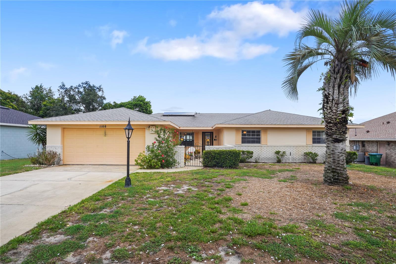 Welcome to 1108 Sherbrook Drive in beautiful Deltona, Florida! This spacious 3-bedroom, 2-bathroom pool home offers 1,781 square feet of comfortable living space and a layout designed for both relaxation and entertaining. As you enter, you'll be greeted by a formal dining room that’s perfect for hosting family dinners or special gatherings. The home also features both a large living room and a separate family room, giving you multiple spaces to relax, unwind, or entertain.
The kitchen includes a cozy eat-in area, ideal for casual meals and morning coffee, with plenty of room to cook and gather. The primary suite offers privacy and comfort, complete with its own ensuite bathroom. Two additional bedrooms and a second full bath provide ample space for family, guests, or a home office.
Step outside to your very own private pool, just in time to enjoy sunny Florida days and evenings under the stars. The backyard is a peaceful retreat, ready for summer barbecues or quiet weekends by the water.
Located just minutes from I-4, this home provides quick access to everything—shopping, restaurants, grocery stores, and all that Central Florida has to offer. Nestled in an established neighborhood, it combines tranquility with convenience.
Don’t miss the opportunity to own this inviting pool home with multiple living areas and a location that can’t be beat. Schedule your showing today and experience the charm of 1108 Sherbrook Drive for yourself!