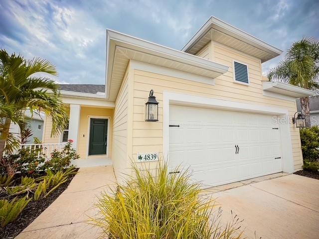 Available! Gorgeous, three bedroom two bath home with a two car garage and plenty of driveway parking. Home in gated community. This is an amenity rich community equipped with a luxurious pool, playground and more. Lawn and pest control and lawn service are included in the rent. Features of this home include hurricane protection, energy efficient, tile, large kitchen with 36 inch cabinets and granite tops. This home has been meticulously maintained and is truly move-in ready! Residents of Silverleaf enjoy tree-lined streets and resort-caliber amenities including a clubhouse, fitness center, resort-style pool and spa, outdoor kitchen, dog parks, playgrounds, and a picnic area with grills. Plus, you're just minutes from the Ellenton Premium Outlets, local dining, and convenient access to I-75, Skyway Bridge, Bradenton, Sarasota, Tampa, and St. Pete.