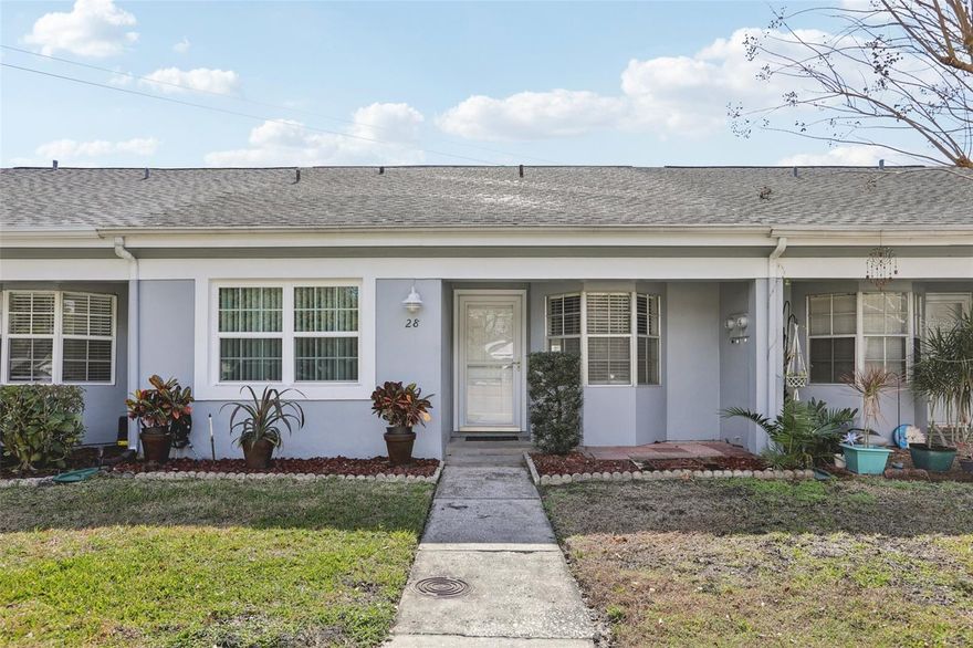 Highly sought-after 2-bedroom villa in the desirable Bay Towne West community of Safety Harbor. Tucked away on a quiet dead-end street, this home offers a private backyard with peaceful pond and fountain views—perfect for enjoying Florida’s beautiful sunsets.

Built with solid block construction and located in a non-flood zone, this villa provides both durability and peace of mind. Recent updates include a brand-new A/C (2025), fresh interior paint, and a new bedroom window. The spacious Florida room adds approximately 200 square feet of additional living space and features skylights and a ceiling fan. This light-filled retreat overlooks the community pond, creating a serene setting for morning coffee or relaxing evenings.

The affordable $180 monthly HOA fee includes access to the community pool and spa, exterior painting, lawn care and irrigation, private streets, and cable TV—delivering exceptional value and convenience.

Bay Towne West is located less than one mile from downtown Safety Harbor, a charming waterfront town nestled along Old Tampa Bay. Residents enjoy close proximity to distinctive shops, award-winning restaurants, cultural venues, and the renowned Safety Harbor Resort and Spa. The community hosts beloved events such as the Third Friday Festival, seasonal art and music festivals, and a vibrant weekly Farmers Market.

Outdoor enthusiasts will appreciate being just a few blocks from Philippe Park, offering walking and biking trails, a boat ramp, fishing areas, and a scenic waterfront beach. Nearby Safety Harbor City Park spans 21 acres and features playgrounds, volleyball courts, baseball fields, a skate park, and paddleboarding.

Ideally positioned between Clearwater, Tampa, and St. Petersburg, this home is just 16 miles from Tampa International Airport and 12 miles from the world-famous shores of Clearwater Beach.

This villa presents a rare opportunity to enjoy low-maintenance living in one of Pinellas County’s most charming and vibrant communities.