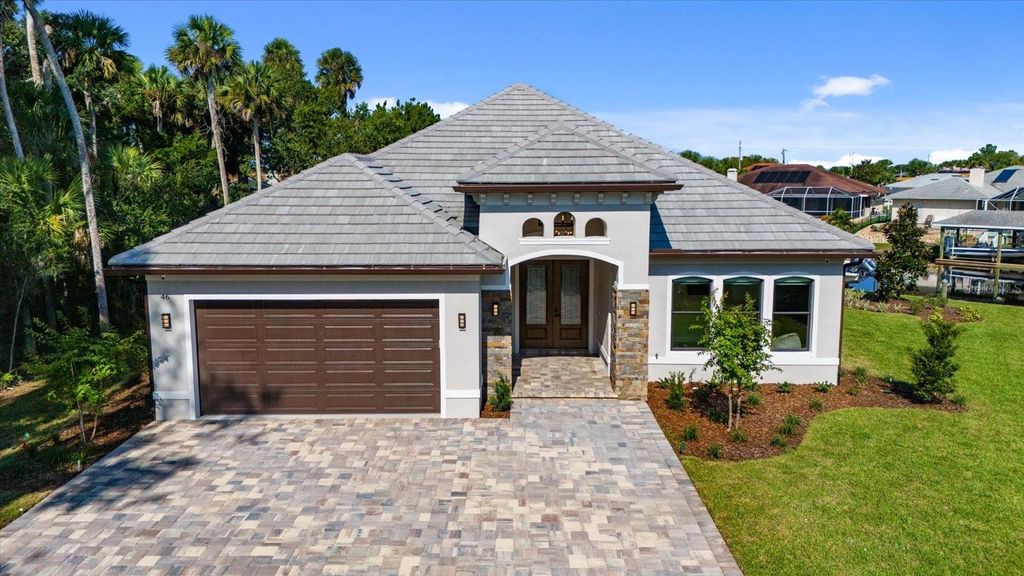 Photo of 46 Riverview Bend N, Palm Coast, FL 32137 (MLS # FC319185)