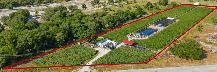 Located just 16 minutes from the heart of Lake Wales, Florida, this nearly 5-acre organic farming operation presents a rare opportunity to acquire a turnkey agricultural business with expansion potential. The operation is situated in a well-known agricultural and recreational area, near the Lake Aurora Christian Camp and Retreat Center and just minutes from Lake Weohyakapka (Walk-in-Water), home to Uncle Joe’s Fish Camp and the growing community of Indian Lake Estates.

The farm is conveniently located on Walk-in-Water Road, just off Highway 60—one of Florida’s primary east–west corridors—providing excellent access for transporting goods to market throughout Central and South Florida.

Included in the offering are is a 5+ Acre plot of land with Organic Farming Certification, the existing organic crops and all on-site operational improvements and infrastructure. The operation features a fully developed organic farming setup, including irrigation piping, pump house, pump system, generator, propagation tank, and multiple support buildings. Newly installed hydroponic buildings are in place, with systems expected to be fully operational by March 2026, along with new plants scheduled for installation at that time.