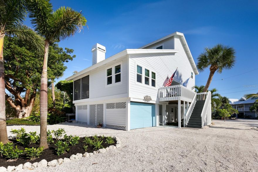 Discover the epitome of coastal living in this charming single-family elevated house nestled in the coveted Boca Grande, FL. Boasting a recent transformation, this residence exudes a blend of modern luxury and timeless charm. The new roof not only enhances durability but also adds a touch of contemporary style. Hardie-board siding complements the coastal aesthetic while ensuring resilience against the elements. Immerse yourself in the warmth of natural light streaming through new windows, illuminating the carefully curated interiors. This thoughtfully furnished home awaits its new owners, offering a seamless blend of comfort and style. Every detail, from the carefully chosen furnishings to the tasteful decor, creates an inviting atmosphere. The property offers the enticing possibility of adding a pool, providing a private oasis for relaxation and entertaining under the Florida sun. Located just a stone's throw away from the vibrant downtown village, convenience meets luxury in this idyllic setting. Embrace the ease of access to local shops, dining, and Gulf of Mexico, all within a short distance. Elevate your lifestyle in this immaculate Boca Grande residence, where the fusion of coastal elegance and modern amenities creates a haven for those seeking the perfect blend of comfort and sophistication. Don't miss the opportunity to make this dream home yours, as it represents the pinnacle of Florida living.