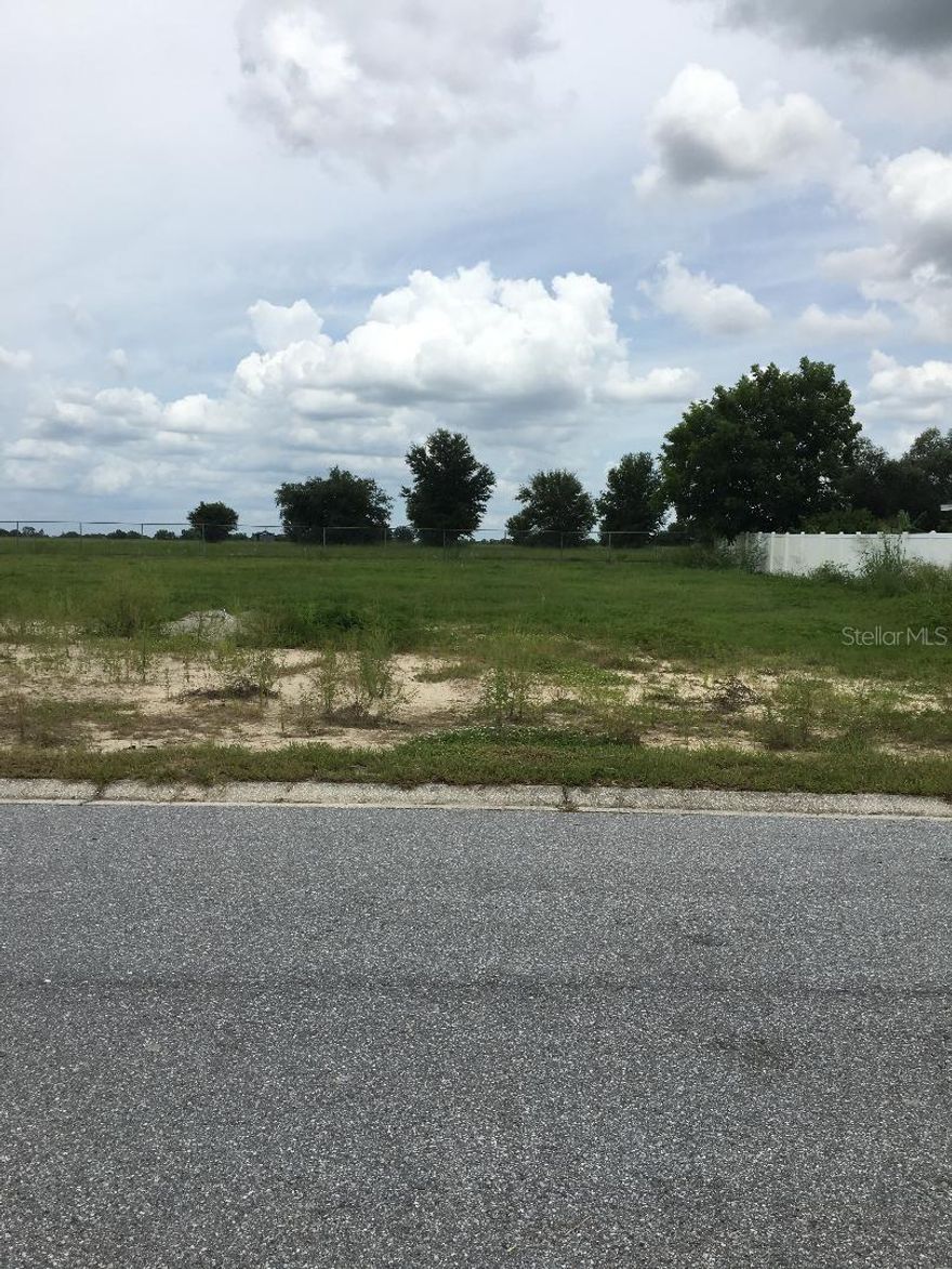 Large residential lot that will accommodate a variety of floor plans. Builder and building plans must be approved by Owner.