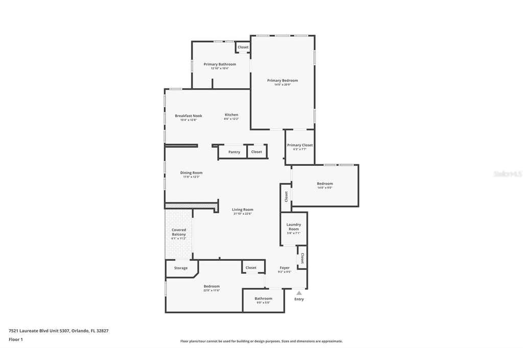Photo of 7521 Laureate Boulevard #5307, Orlando, FL 32827 (MLS # O6418904)