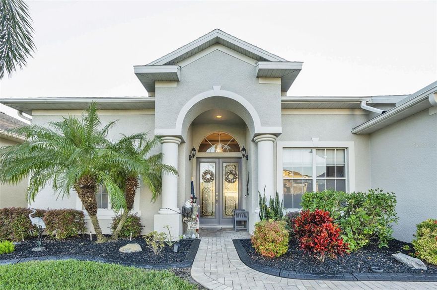 $10,000 price reduction, Nestled in the desirable, gated community of Key Vista, this exquisite 5-bedroom, 4-bathroom executive pool home with a 3-car garage offers both luxury and comfort. It's an exceptional value with NO CDD fees and an affordable HOA.

Located just minutes from the water, this coastal gem offers a serene, picturesque lifestyle. All of the home's bedrooms and bathrooms are conveniently located on the main level, while a spacious bonus room upstairs presents endless possibilities—ideal for a home gym, theater room, or additional living space.

Blending modern elegance with coastal charm, the home boasts an open, airy floor plan perfect for both relaxing and entertaining. The living areas are filled with natural light thanks to large windows, creating a welcoming atmosphere throughout. The gourmet kitchen is a true highlight, featuring stainless steel appliances, sleek countertops, and plenty of storage space—perfect for those who love to cook.

Each generously sized bedroom offers a peaceful retreat, with a split floor plan that ensures privacy for everyone. Step outside into your private paradise, where you'll find a newly resurfaced sparkling pool, and a spacious patio with ample seating for outdoor entertaining.

Additional updates include a 2022 roof, a 2019 first-floor AC unit, and a 2015 upstairs AC unit. Key Vista's amenities are equally impressive, featuring a beautiful clubhouse with a pool and spa, Gym, tennis courts, playground, volleyball court, and exercise room. Plus, the home is within short distance of the Holiday Rec Center, Tarpon Springs, Gulf-front parks, and fishing areas.

There’s also a storage facility available for an additional fee for those who enjoy boating or RVing. With everything this home and community have to give, they’re ready to welcome you today!