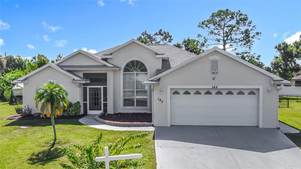Photo of 145 Spur Drive, Rotonda West, FL 33947 (MLS # D6140886)