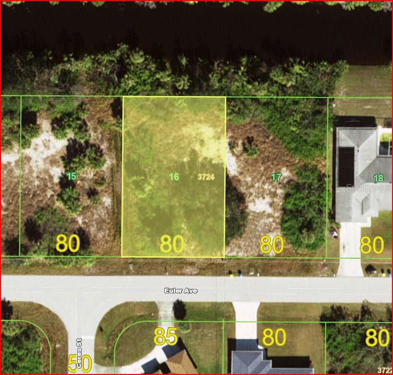 Imagine sitting on your pool deck overlooking a fresh water canal and Myakka State Forest with its 8500 Acres of wildlife and forest lands all in your own back yard. The current owner also has the lot next door listed for sale if you need a full 1/2 acre for your future homestead. This area of E Englewood is a builder favorite due to location, schools, elevation as in Flood Zone X, utilities, shopping, dining and no HOA fees or deed restrictions! Hard to find side by side lots so if you need extra space for the toy barn you better call quick! The posted price is for lot 16 only.