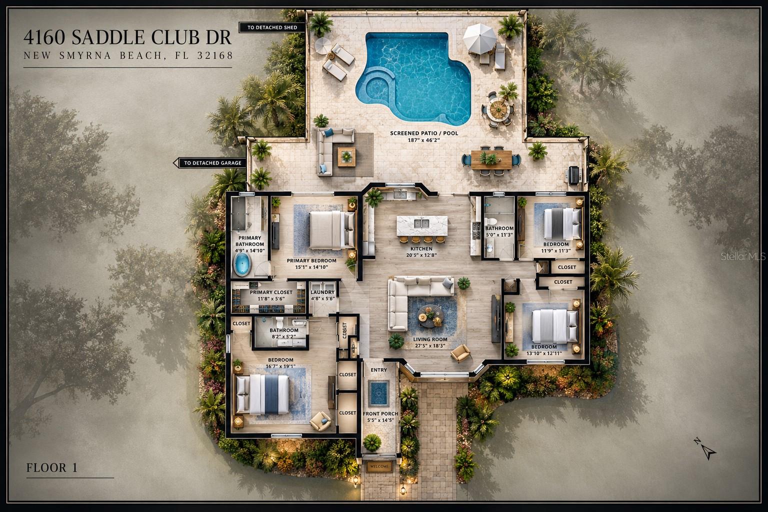 4160 SADDLE CLUB DR