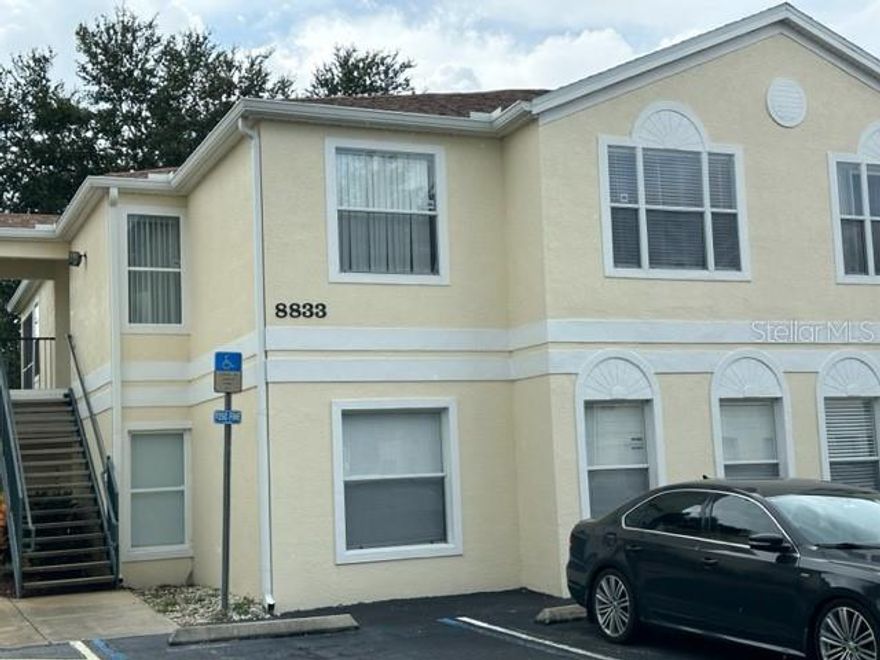 Location! Great opportunity to rent this first floor overlooking the water and vegetation at the Grand Palms Community. This three bedrooms and two bathrooms is fullly furnished and minutes away from Celebrationm Disney and I-4. The community features a fitness center, tennis court, outdoor BBQ grill, picnic area and swimming pool. Nice private balcony overlooking the relaxing landscaping. Very easy to show.