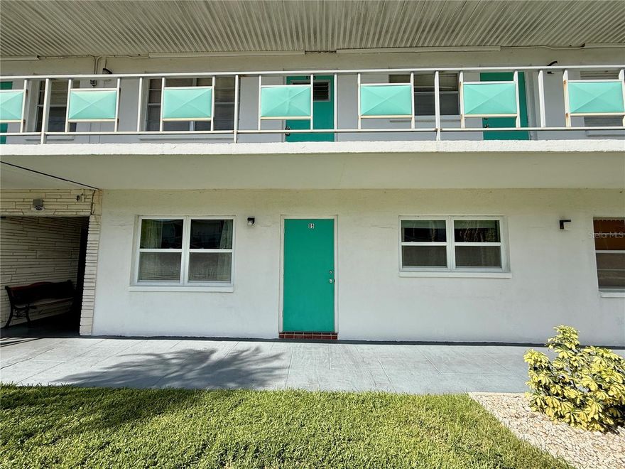 Welcome to Easy Living in This Well-Maintained 2 Bed / 1 Bath Condo in a Vibrant 55+ Community!
Located in one of the area's most active and welcoming 55+ communities, this charming first-floor condo offers comfort, convenience, and a true sense of community. With a bright and cheerful interior, this home has been lovingly maintained and is ready for its new owner—fully furnished for a seamless move-in experience.
Step inside to discover a spacious Florida room with its own A/C unit—perfect for relaxing or entertaining. You will find plenty of storage, including multiple storage closets, a large pantry, multiple linen closets, and dual closets in the primary bedroom. The original galley kitchen is in great condition, offering a functional layout for everyday cooking and meal prep.
Enjoy peaceful views of the beautifully landscaped courtyard with benches and tables, right outside your door. The condo also comes with a dedicated parking space, and is ideally situated next to the laundry room and mailboxes for added convenience.
This well-established community offers a wealth of amenities, including a heated pool, shuffleboard, a library, game room, and an active clubhouse filled with events and activities. Located in a non-flood zone, and with HOA fees that cover water, cable, internet, trash, and more, this is truly a low-maintenance lifestyle with high enjoyment.