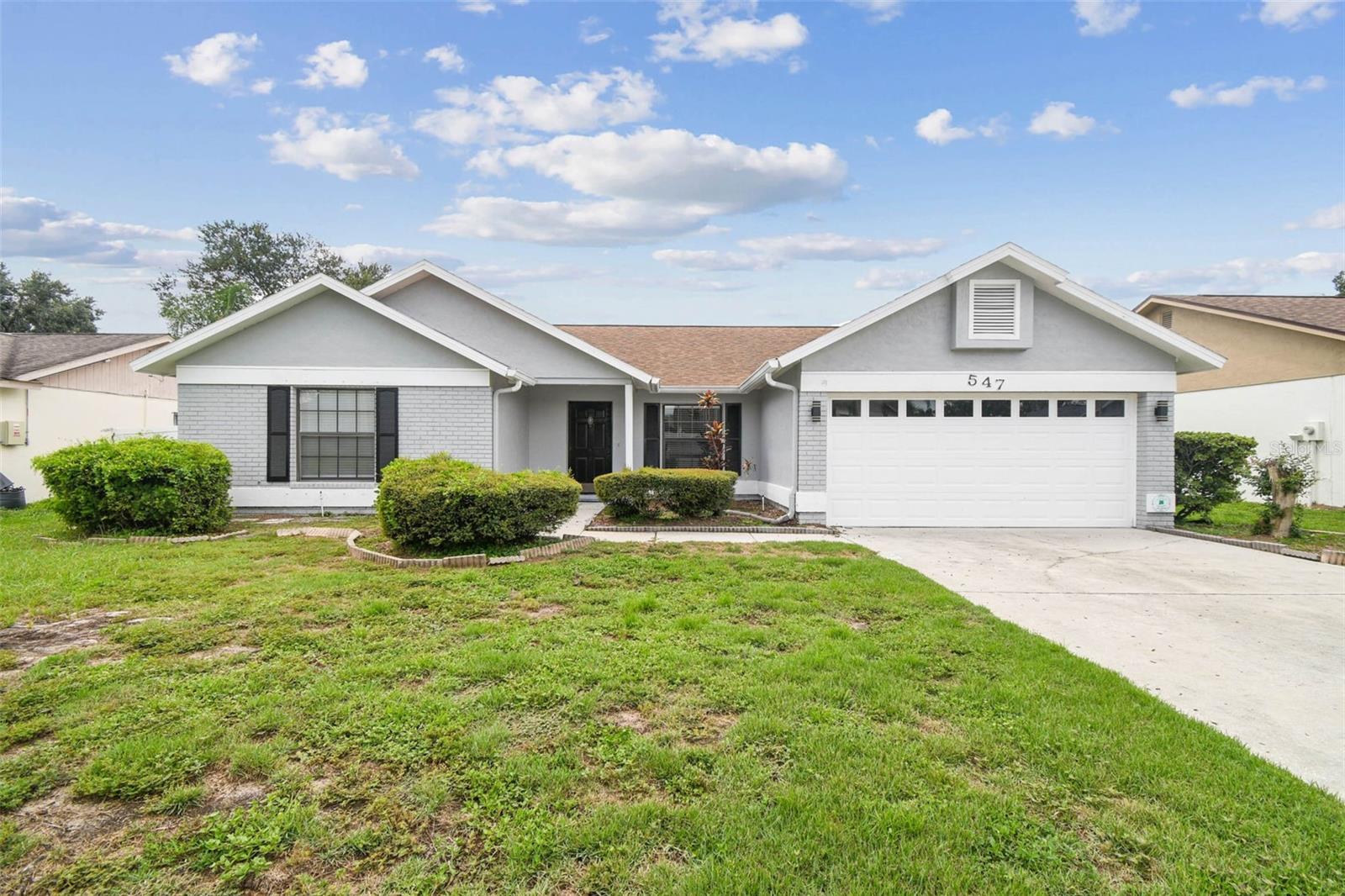 Welcome home to this lovely 3/2 home located in the heart of south Brandon! As you step thru the front door you will admire the openness of the floorplan, the high ceilings, and how beautifully the home has been remodeled with no expense spared. You will find that luxury waterproof vinyl travels throughout the home with the exception of the bathrooms. Just to the left of the entry you will find a hallway that leads to the 2 guest bedrooms, a guest bath with a tub, and the ever so spacious primary bedroom accompanied with a nice large walk-in closet and a beautifully remodeled ensuite with walk-in shower. In the main living areas you will find the stunning kitchen that is open to the entirety of the living areas especially the family room where you can cozy up on cold nights to the wood burning fireplace. Just off the family room you will find an enclosed patio with built-in blinds in the sliding doors leading to your backyard. There is an additional manual retractable sunshade as well to help keep the room cool on those hot days. This home is in a prime location that is a few minutes from the interstate providing access to all of Tampa & surrounding areas. Home features a remodel in 2022 from floors, paint inside and out, bathrooms, baseboards, kitchen, fixtures, fans, etc and a new roof was installed in 2020.